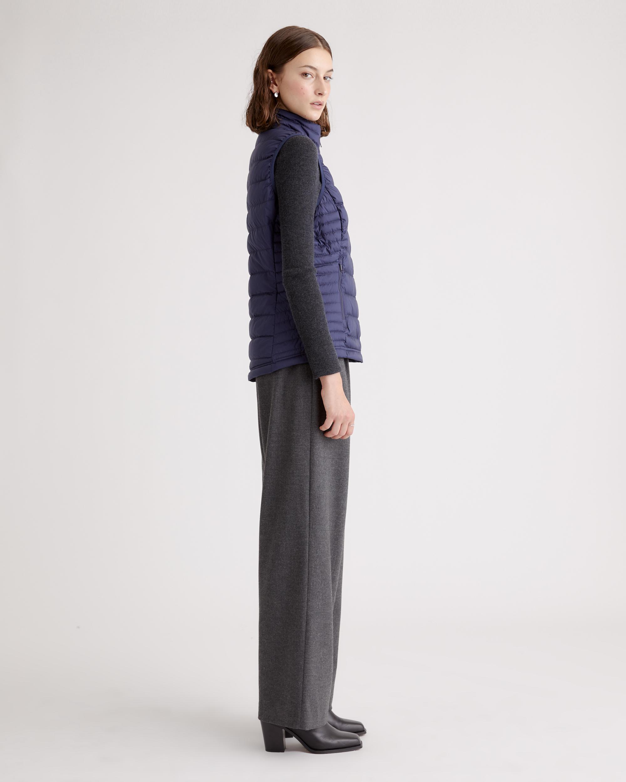 Quince | Women's Lightweight Down Packable Puffer Vest Size XS, Recycled Polyester Product Image