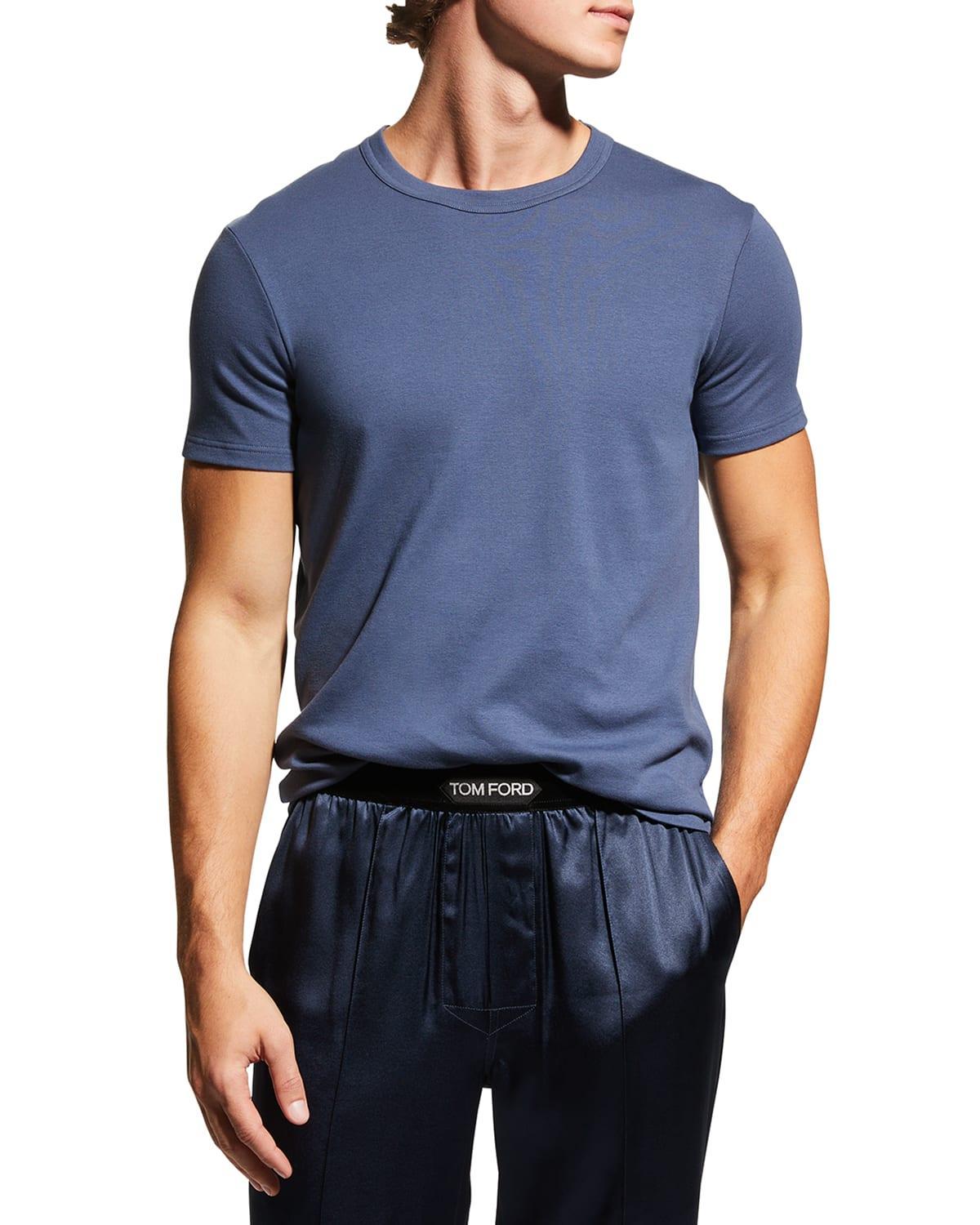 Men's Solid Stretch Jersey T-Shirt Product Image