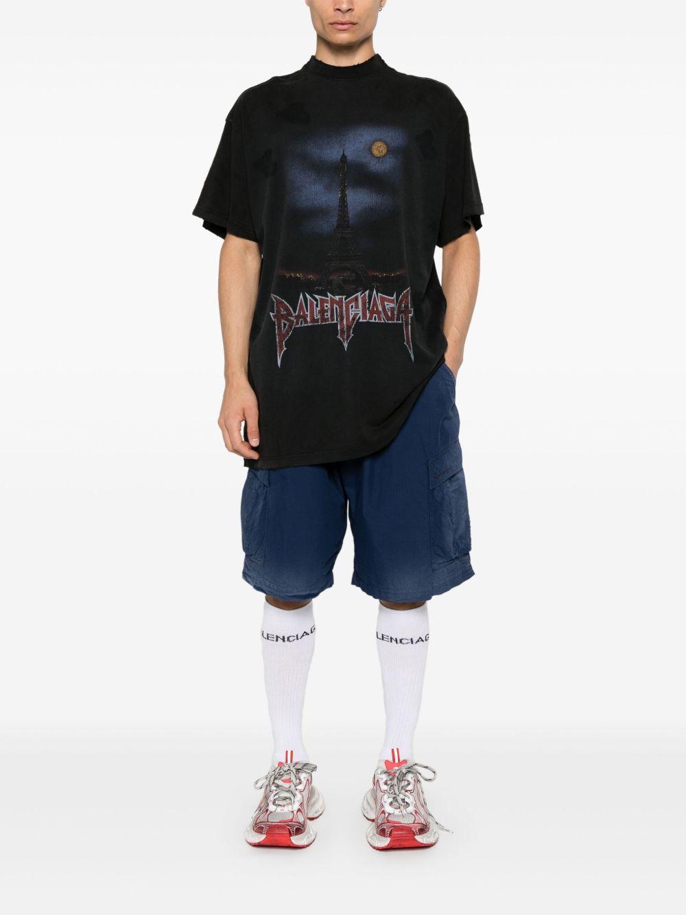 Paris Moon T-shirt Product Image