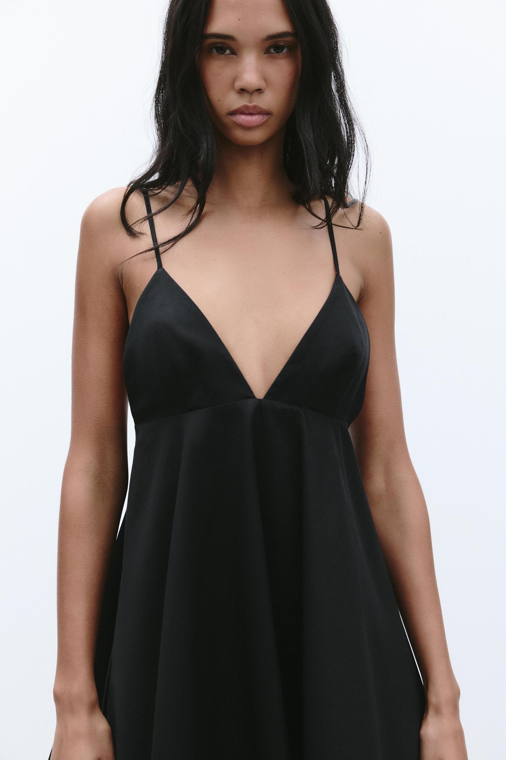 SHORT DRESS WITH STRAPS Product Image