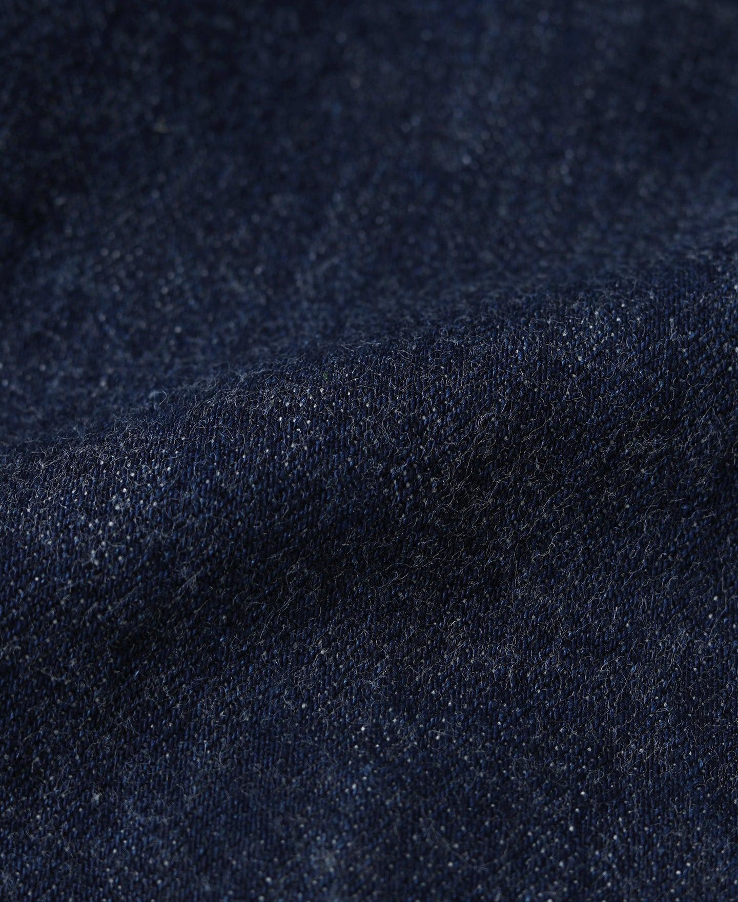 WWII Simplified Model Cowboy Selvedge Denim Jacket Product Image