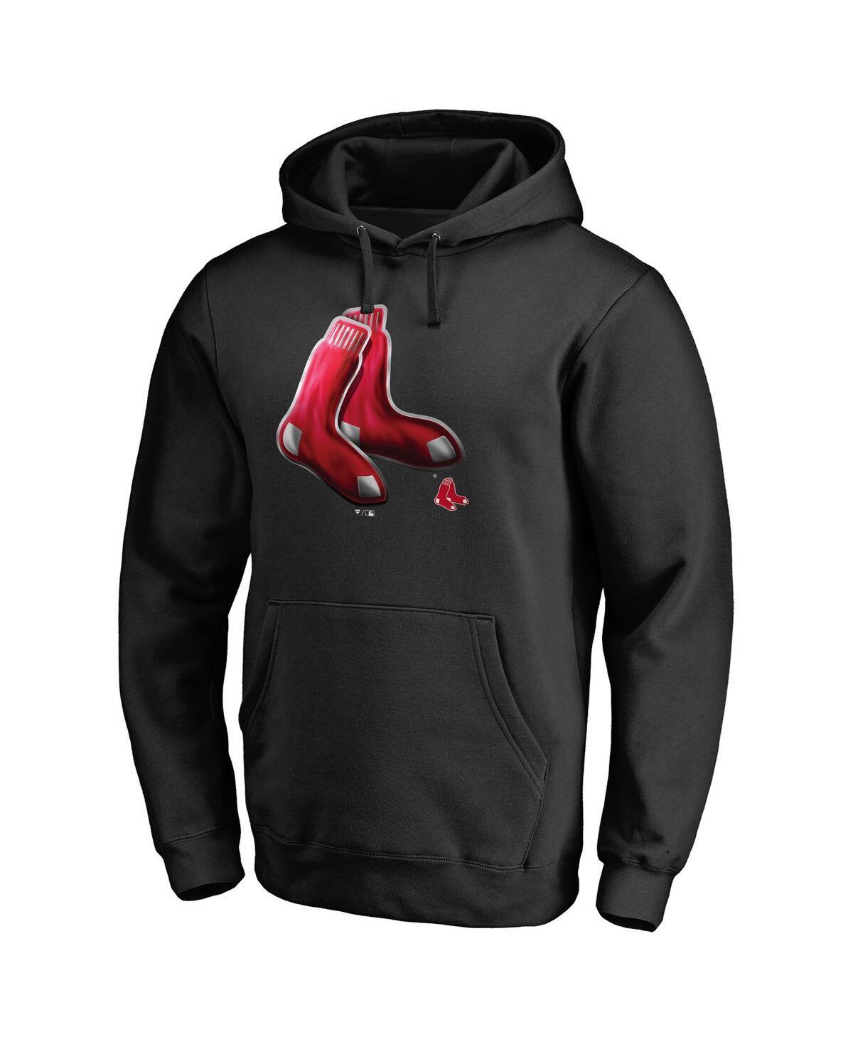 Mens Fanatics Branded Boston Red Sox Midnight Mascot Pullover Hoodie Product Image