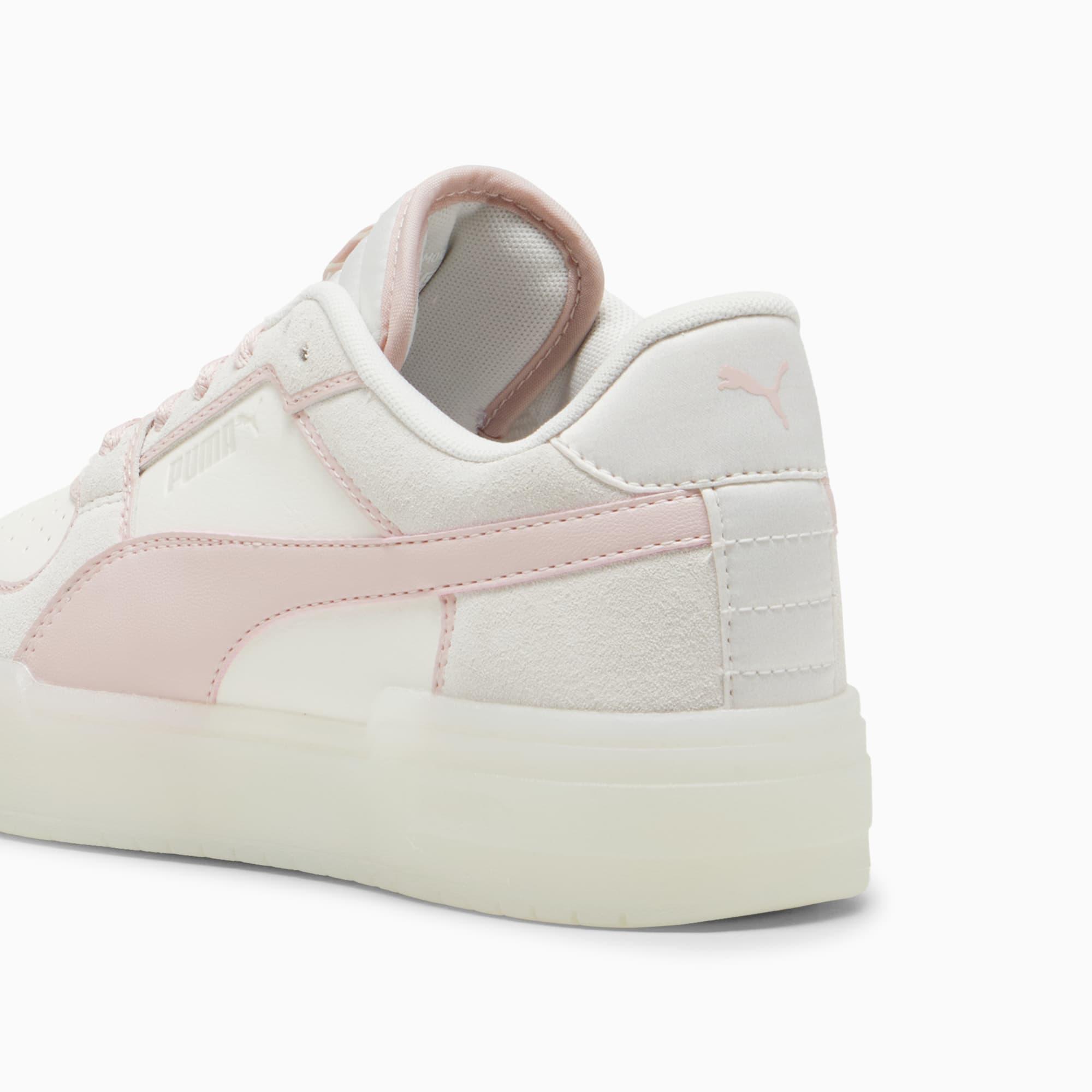 PUMA CA Pro Alaska Womens Sneakers in Warm White/Mauve Mist Product Image