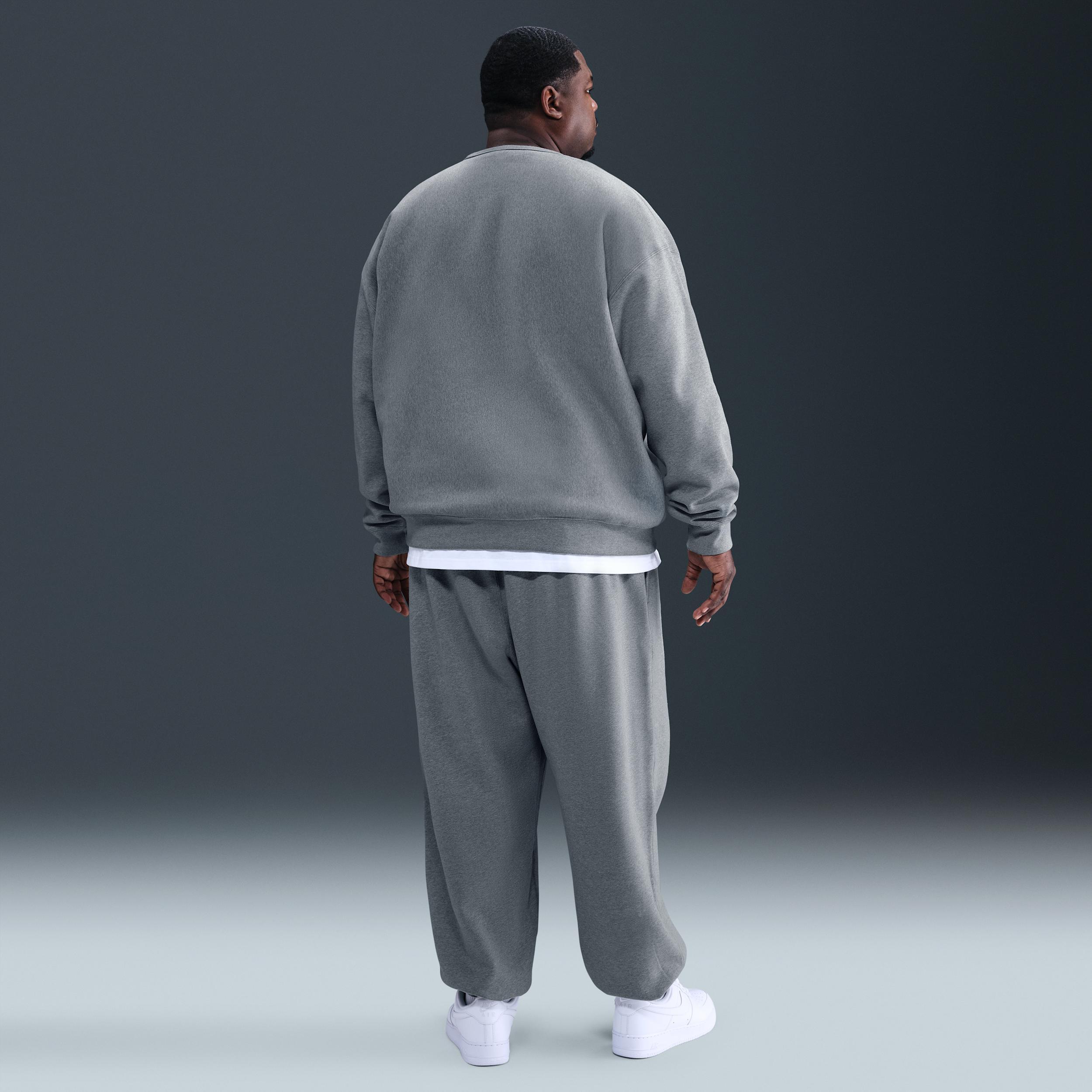 Nike Mens Solo Swoosh Fleece Crew | HV1086-063 Product Image