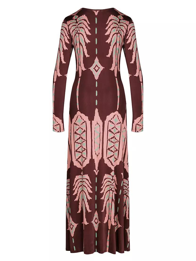 Anouk Alma Bordada Jersey Ankle Dress Product Image