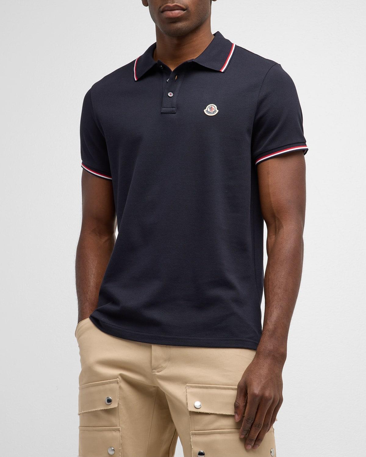 Mens Tipped Polo Shirt Product Image