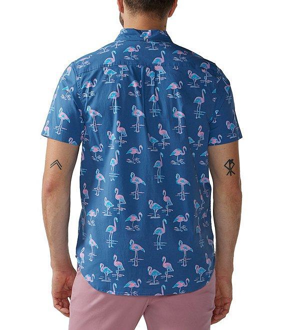 Chubbies Short Sleeve Wading Birds Printed Woven Shirt Product Image
