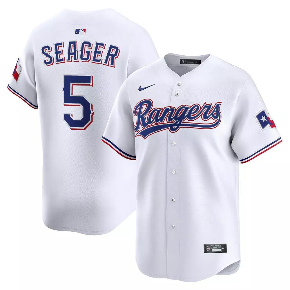 Men's Nike Corey Seager White Texas Rangers Alternate Limited Player Jersey,  Product Image