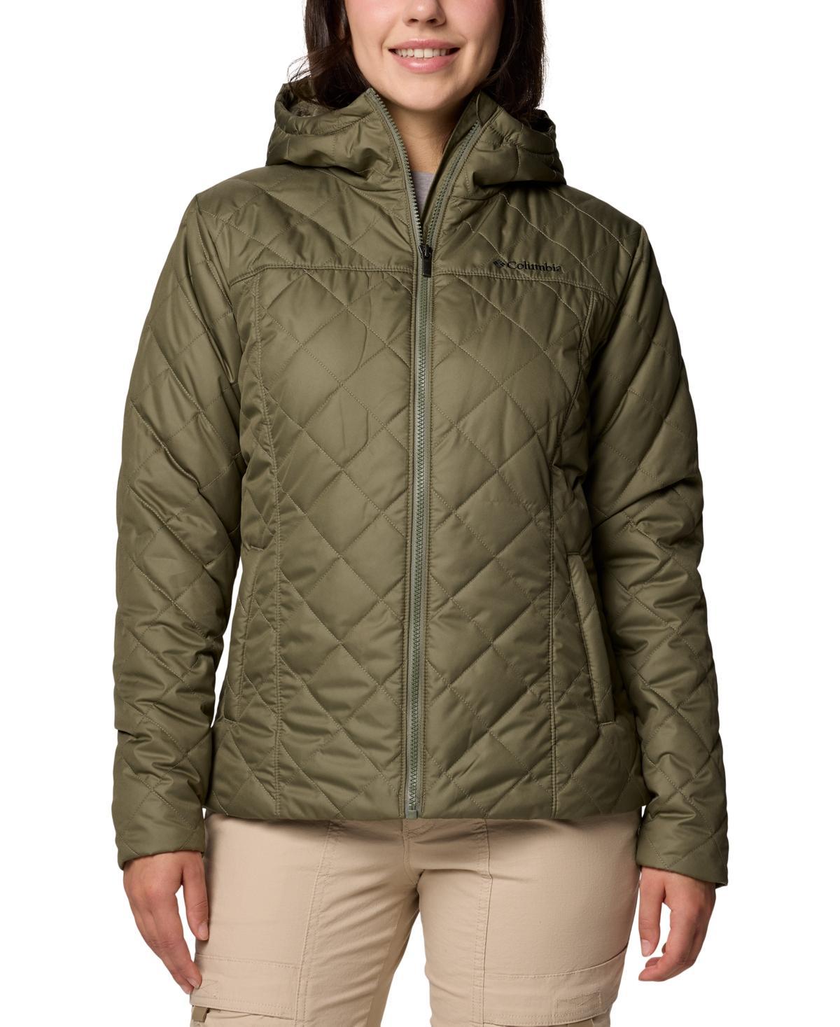 Women's Columbia Copper Crest II Hooded Jacket, Size: Large, Clematis Blue Product Image