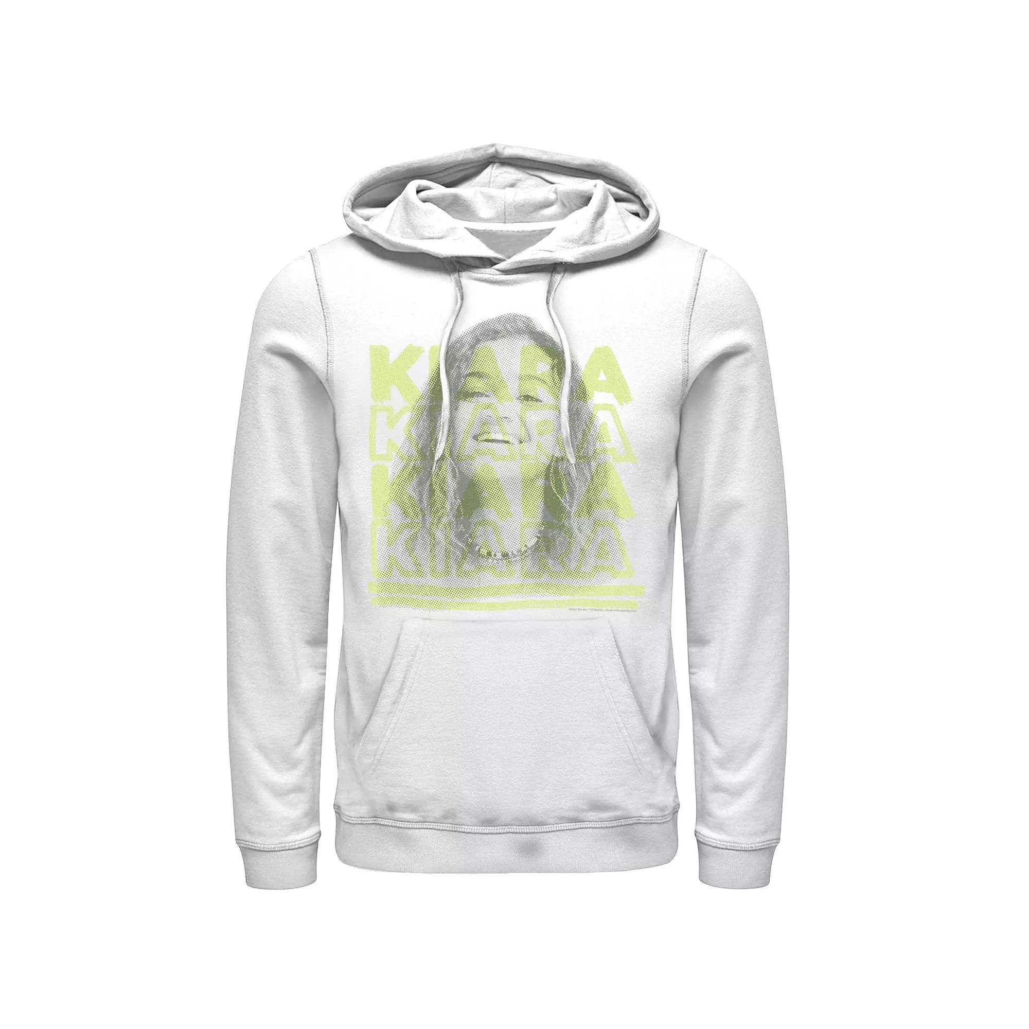 Men's Outer Banks Kiara Overlay Portrait Hoodie, Boy's, Size: Small, White Product Image