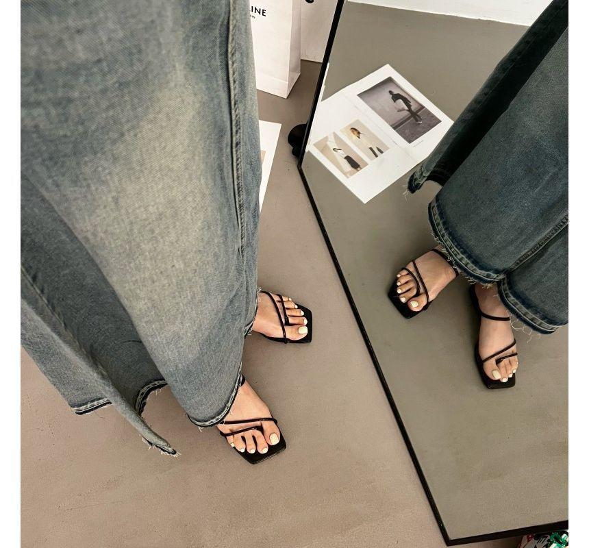 Strappy Thong Sandals Product Image