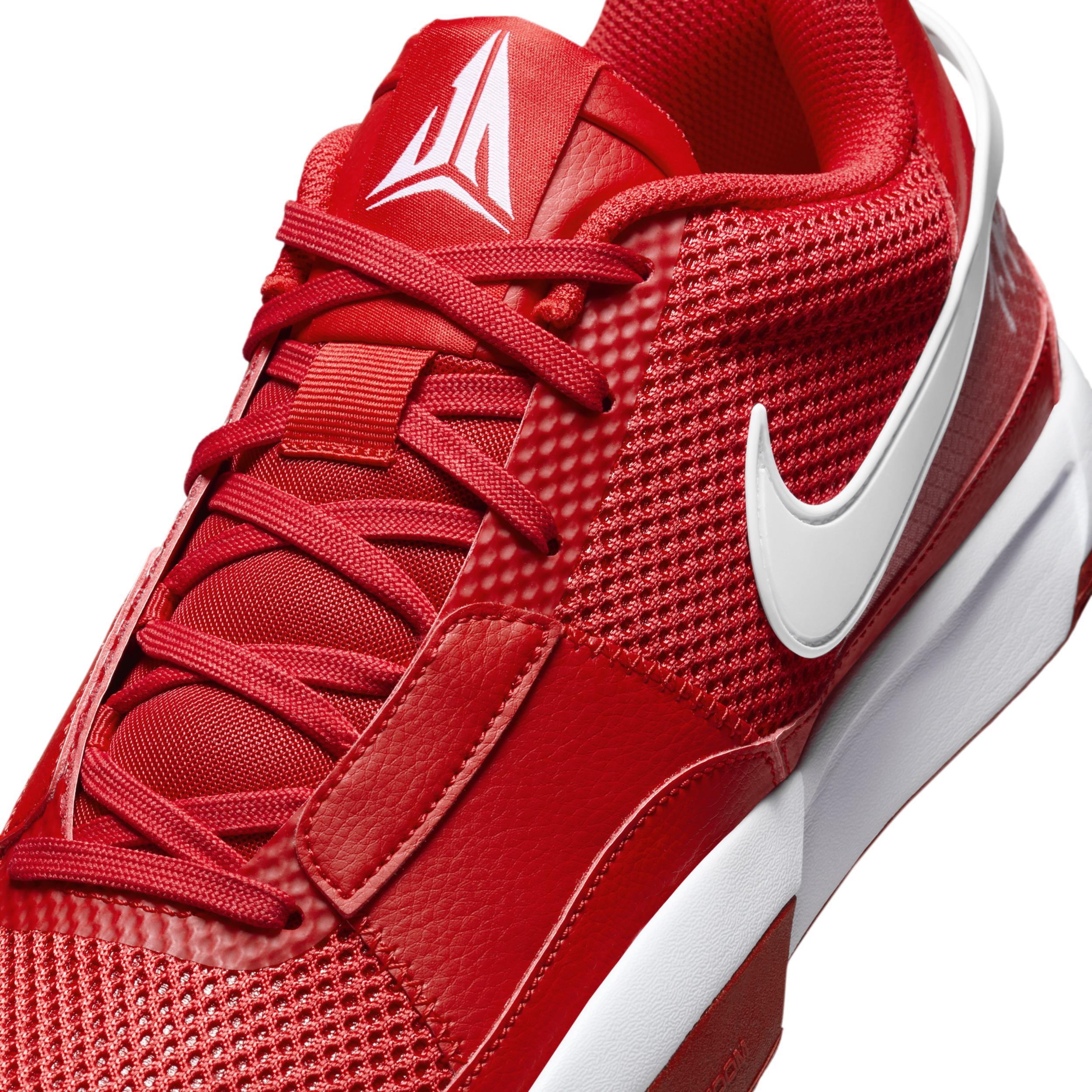 Nike Mens Ja Morant JA 1 TB - Basketball Shoes University Red/White Product Image