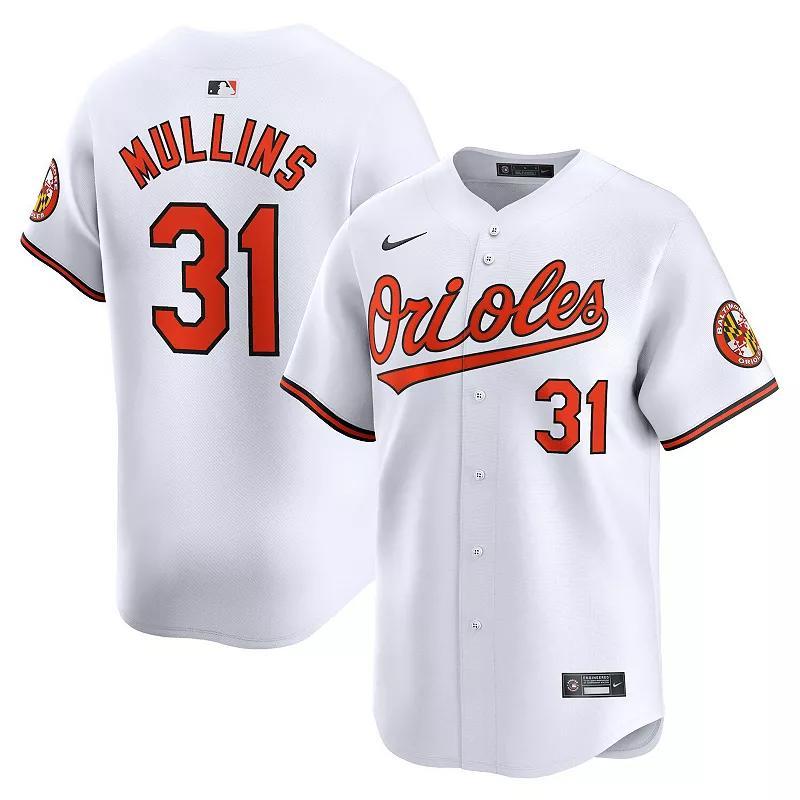 Men's Nike Cedric Mullins White Baltimore Orioles Home Limited Player Jersey, Size: XL Product Image