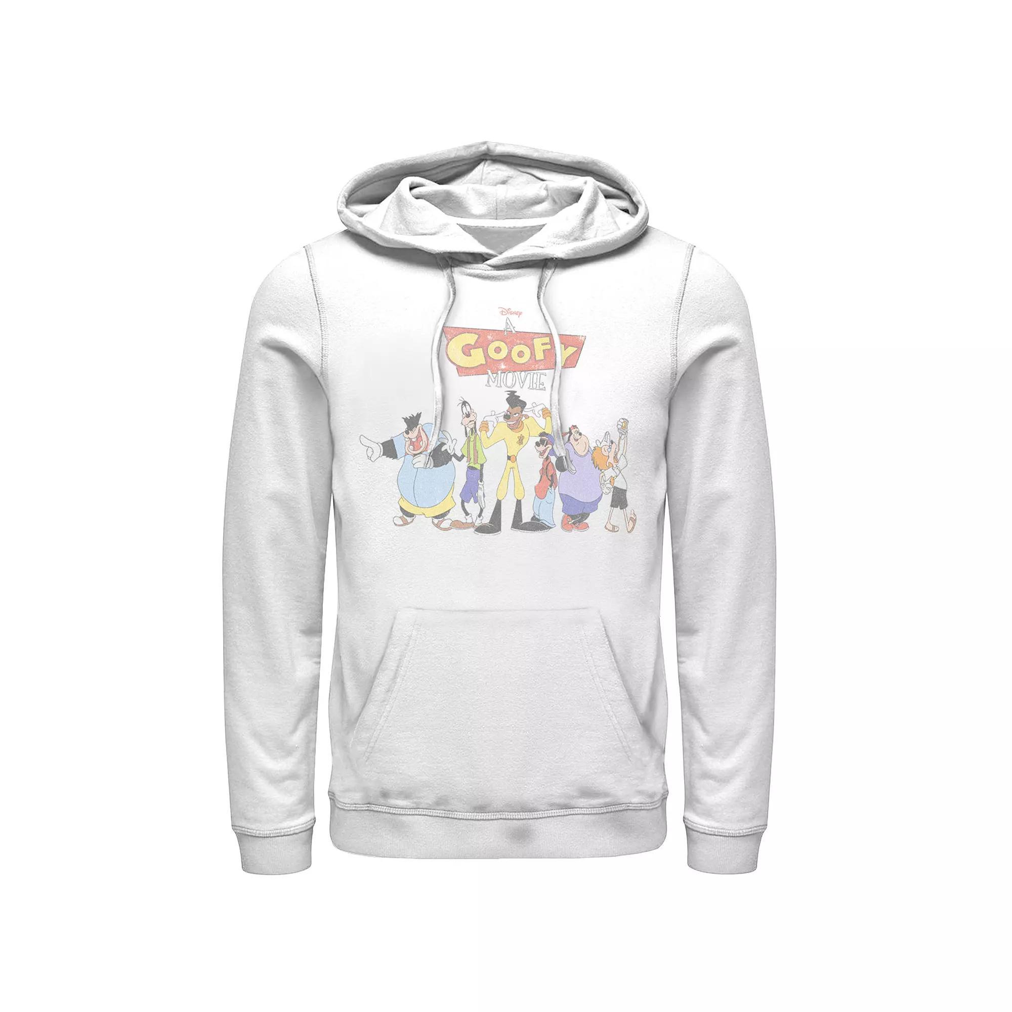 Disney's A Goofy Movie Men's Group Shot Logo Hoodie,  Product Image