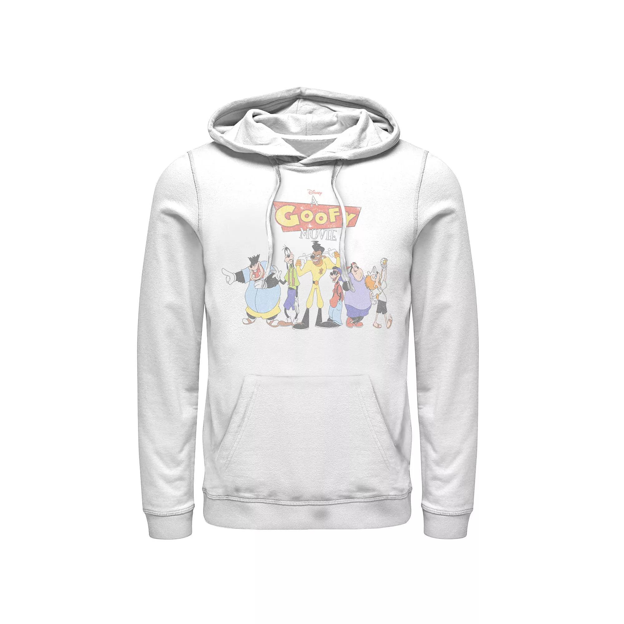 Disney's A Goofy Movie Men's Group Shot Logo Hoodie,  Product Image
