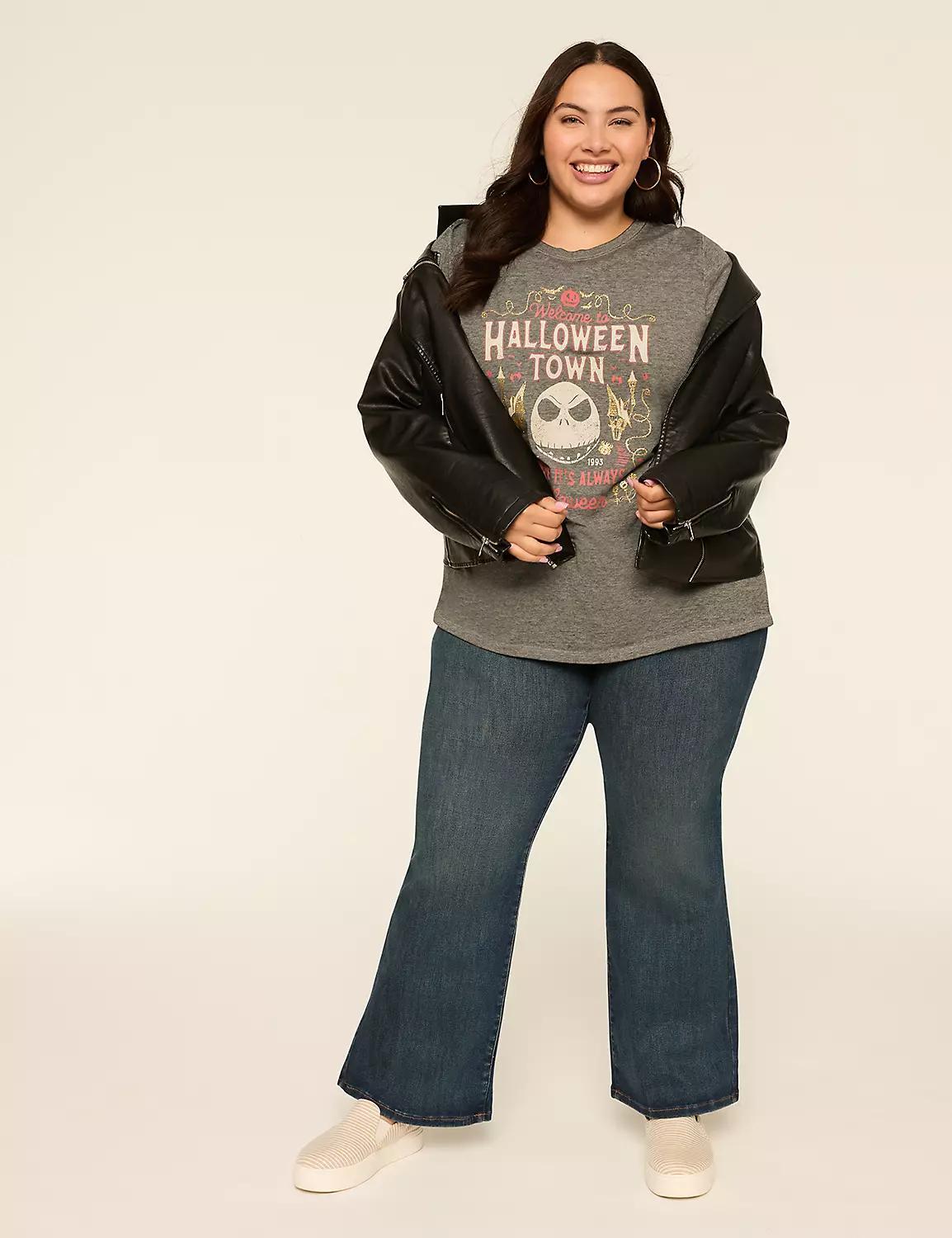 Halloween Town Long-Sleeve Graphic Tee Product Image