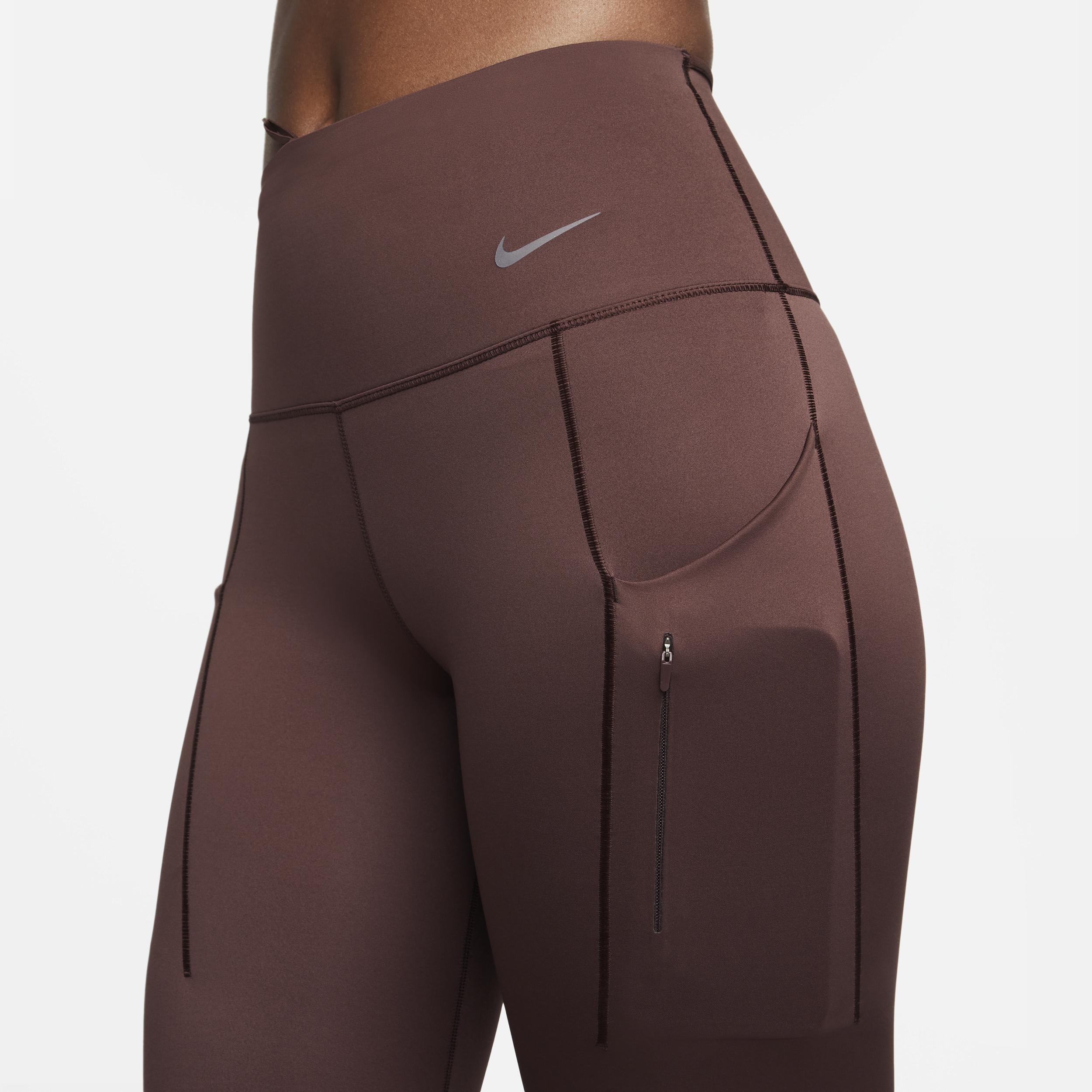 Nike Womens Go Firm-Support High-Waisted Cropped Leggings Product Image