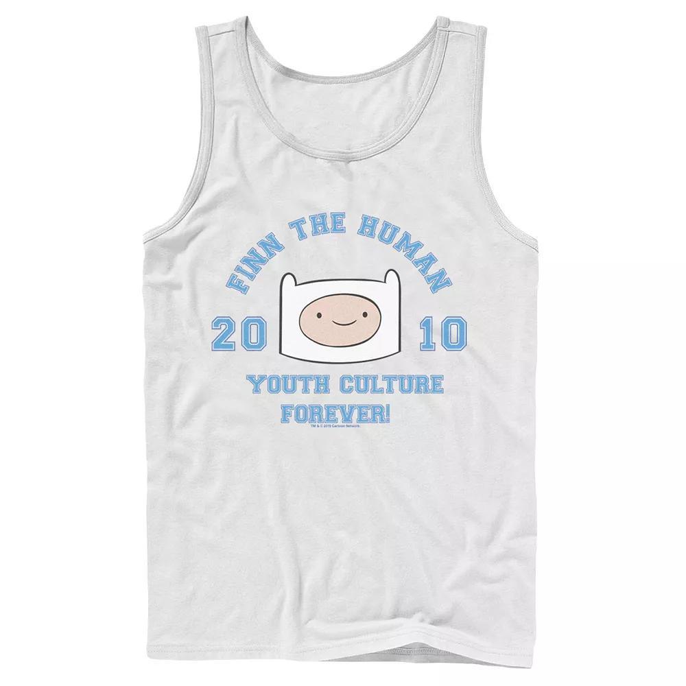 Men's Cartoon Network Adventure Time Finn The Human Youth Culture Forever Tank Top,  Product Image