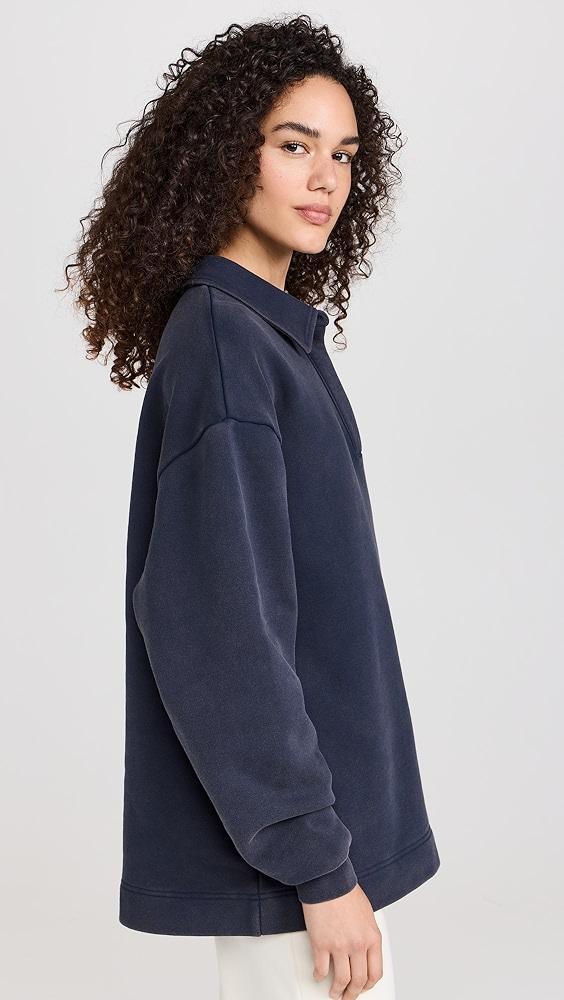 Sweaty Betty Powehouse Henley Sweatshirt | Shopbop Product Image