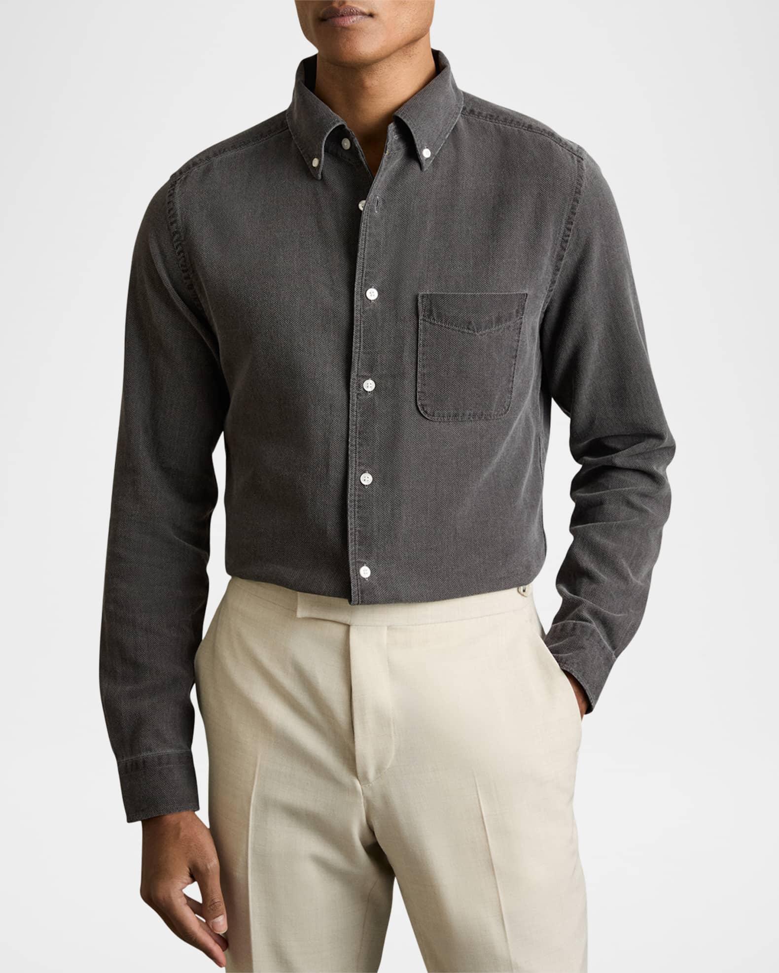 Men's Kittle Denim Button-Down Shirt Product Image