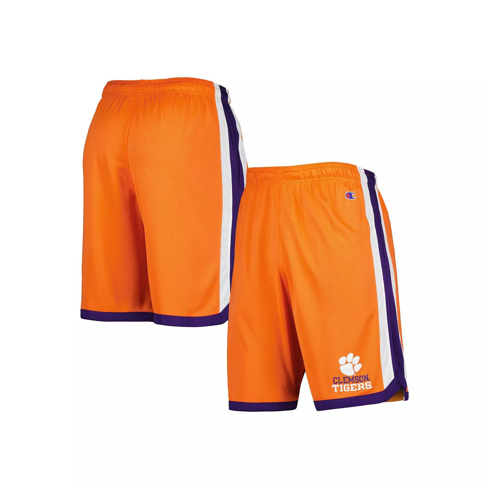 Men's Champion Orange Clemson Tigers Basketball Shorts,  Product Image