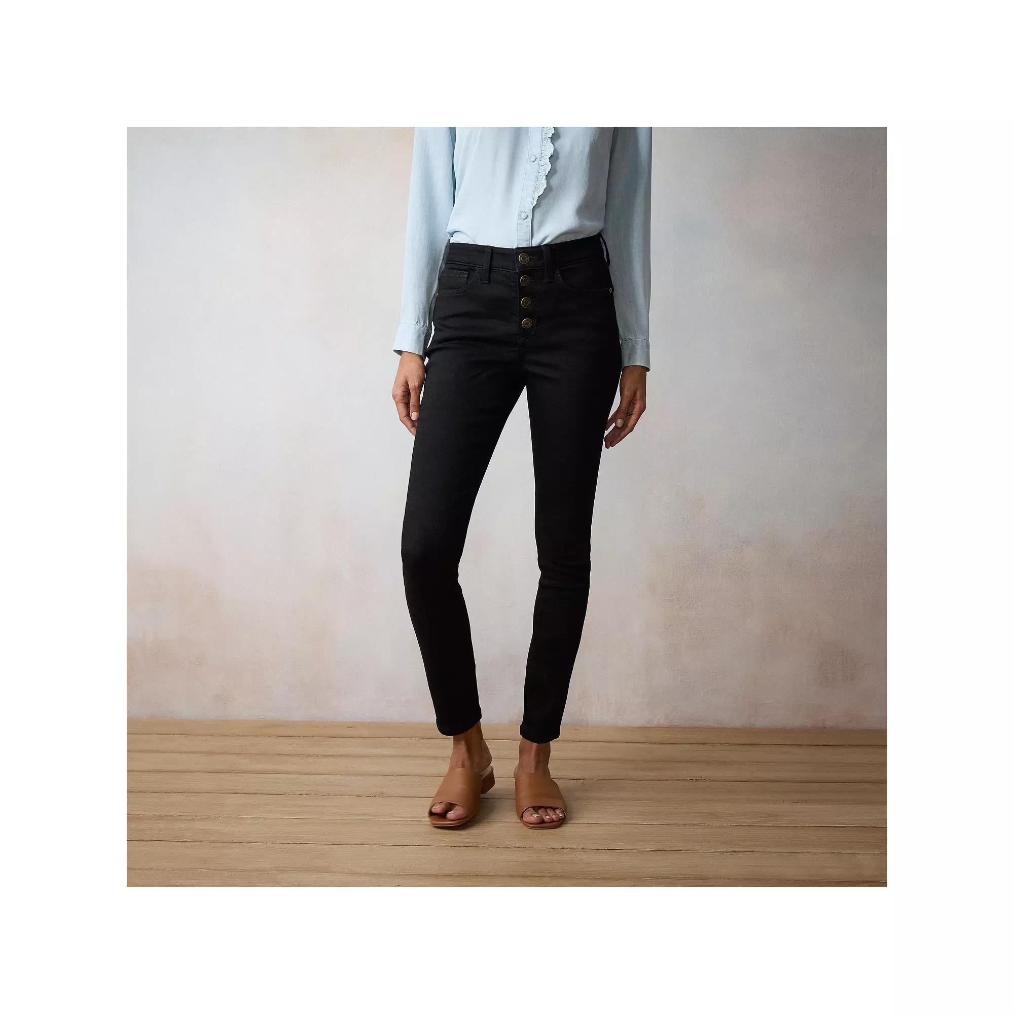 Women's LC Lauren Conrad High Rise 5-Pocket Skinny Jeans,  Product Image