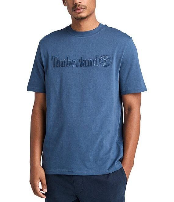 Timberland Hampthon Short Sleeve Embroidered Logo T-Shirt Product Image
