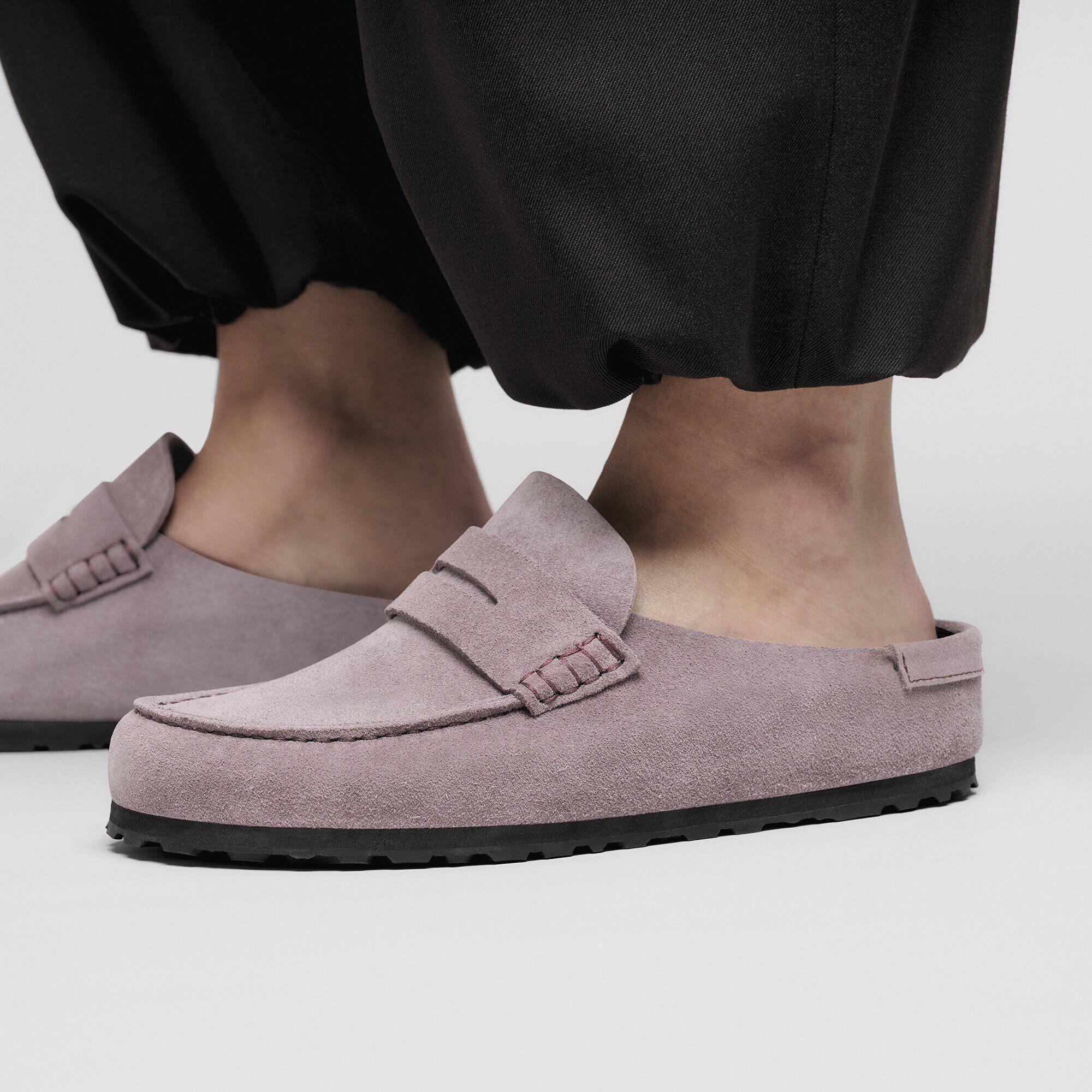 Naples Wrapped Suede Leather Faded Purple Product Image