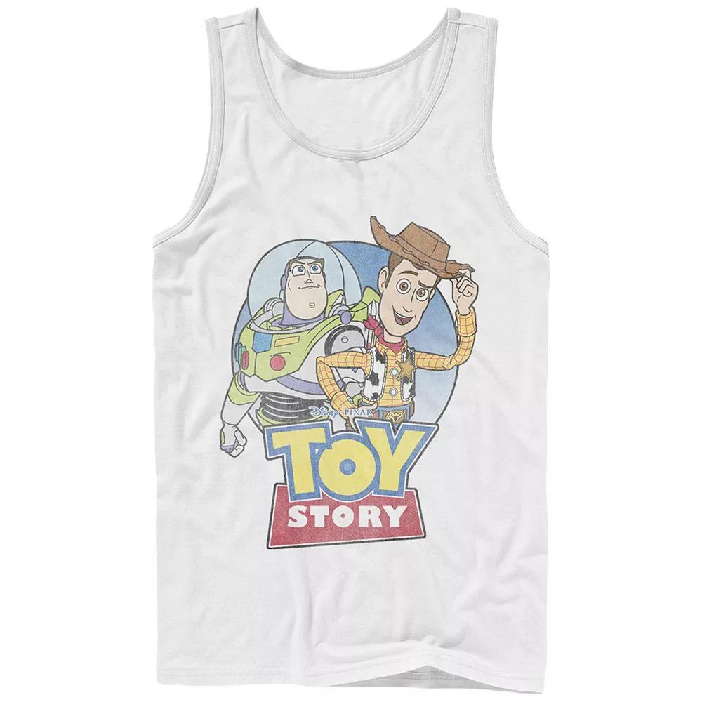 Disney / Pixar's Toy Story Woody And Buzz Poster Men's Graphic Tank Top,  Product Image