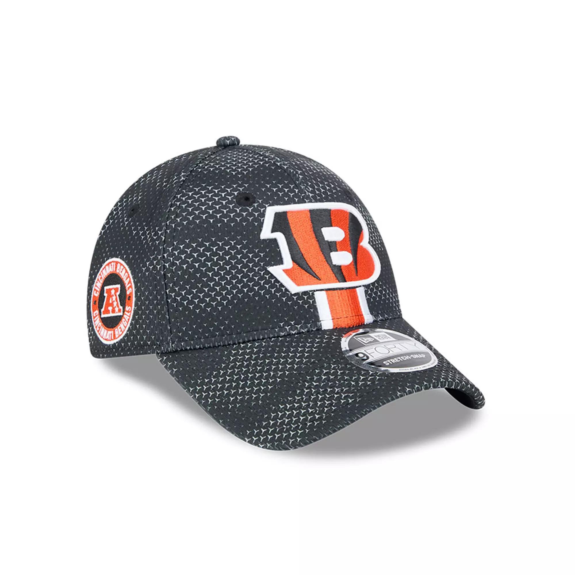 Men's New Era Black Cincinnati Bengals 2024 Sideline 9FORTY Stretch-Snap Hat Product Image