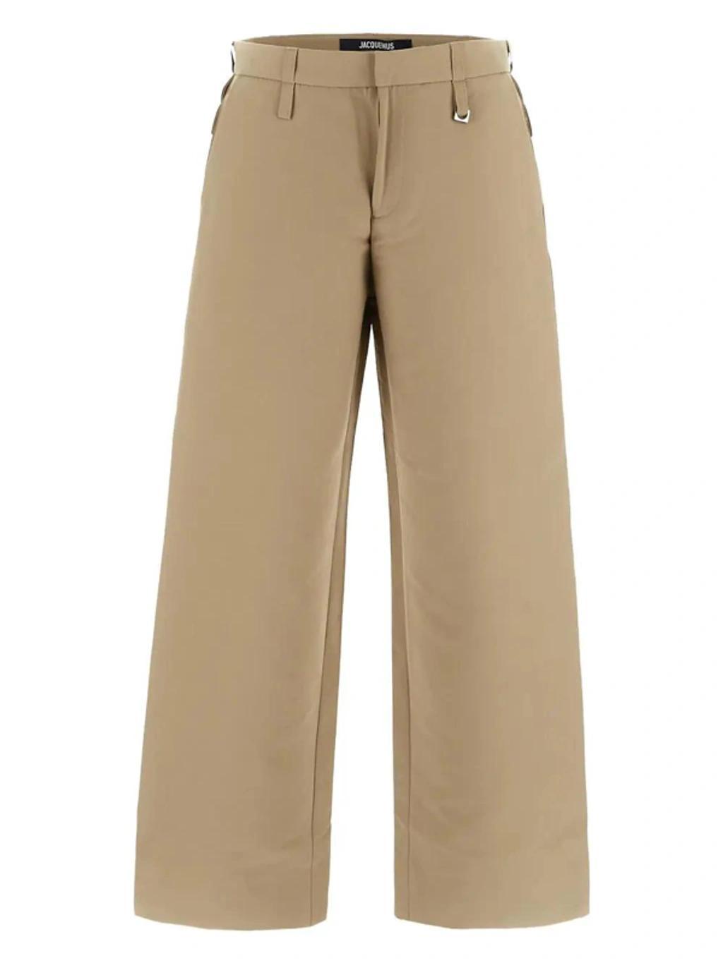 JACQUEMUS Soft Tailored Pants In Brown Product Image