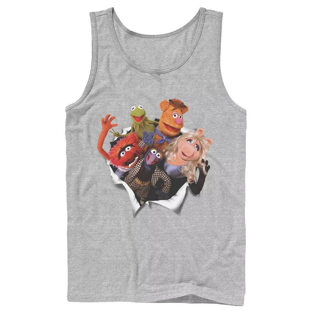 Men's Disney The Muppets Group Shot Breakthrough Tank Top,  Product Image