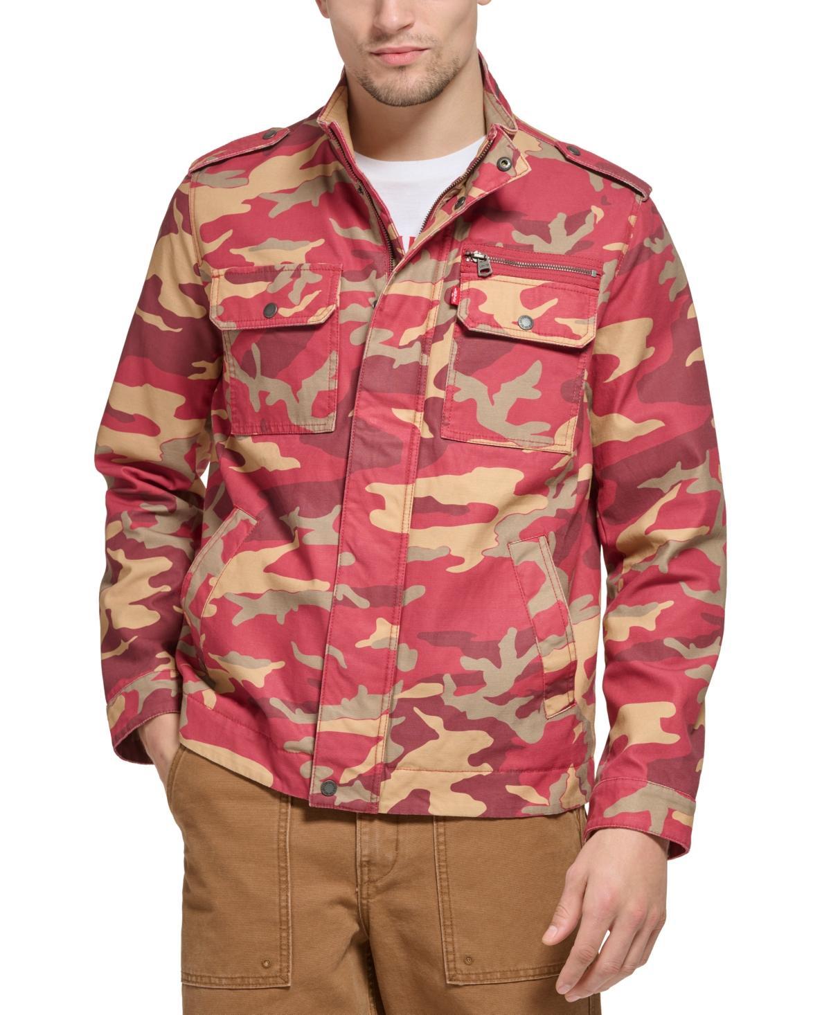 Men's Levi's® Cotton Trucker Jacket, Size: XXL, Dessert Camouflage Product Image