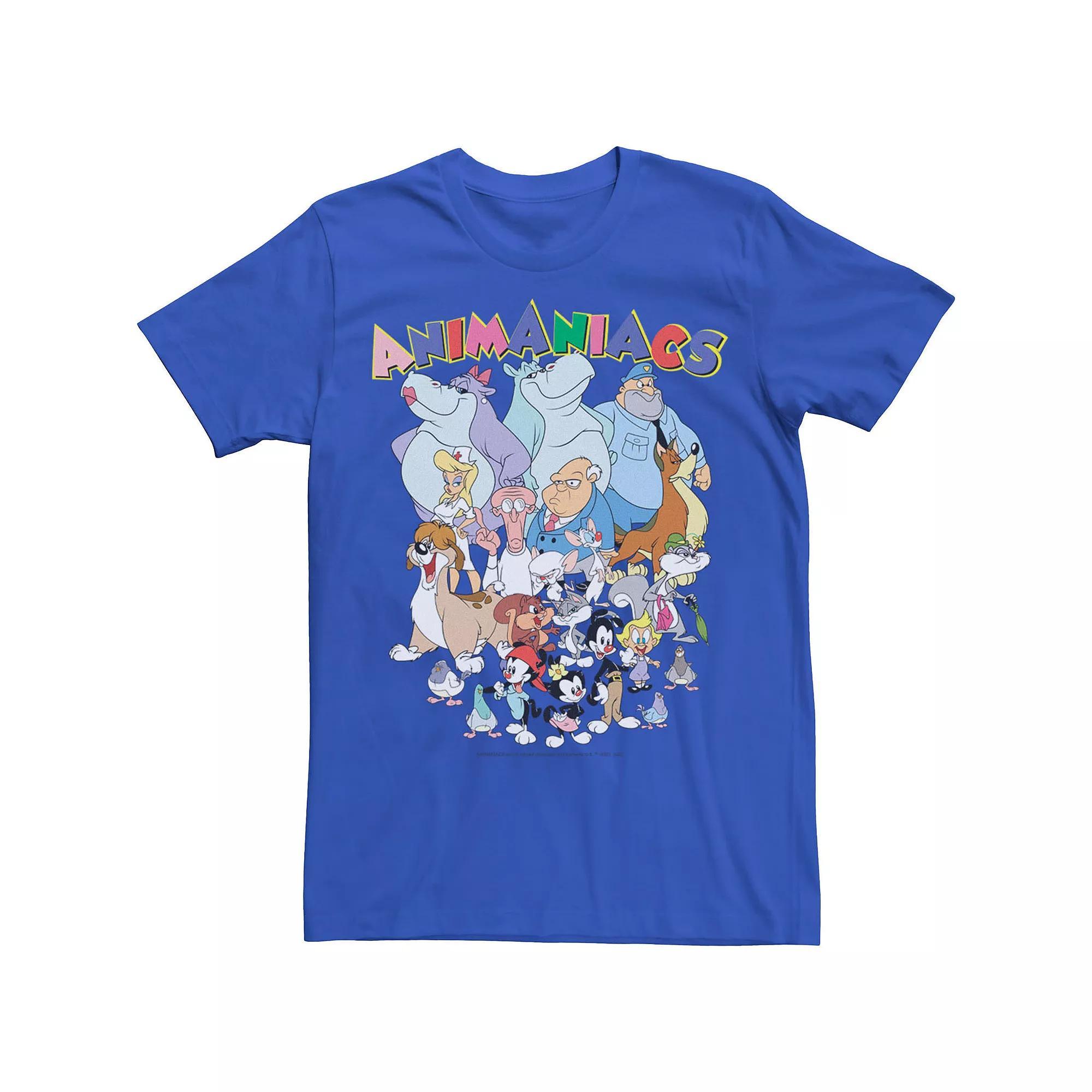 Men's Animaniacs Group Shot Logo Tee,  Product Image