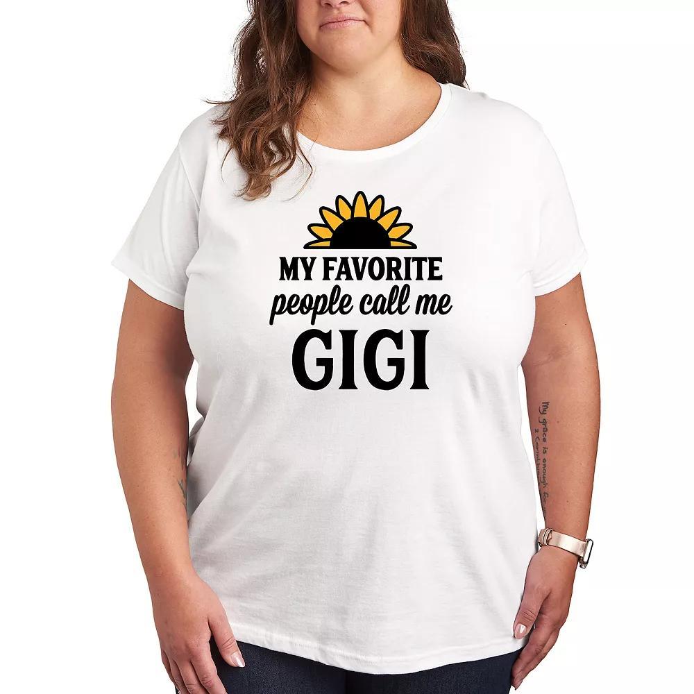 Plus Favorite People Gigi Graphic Tee, Women's,  Product Image