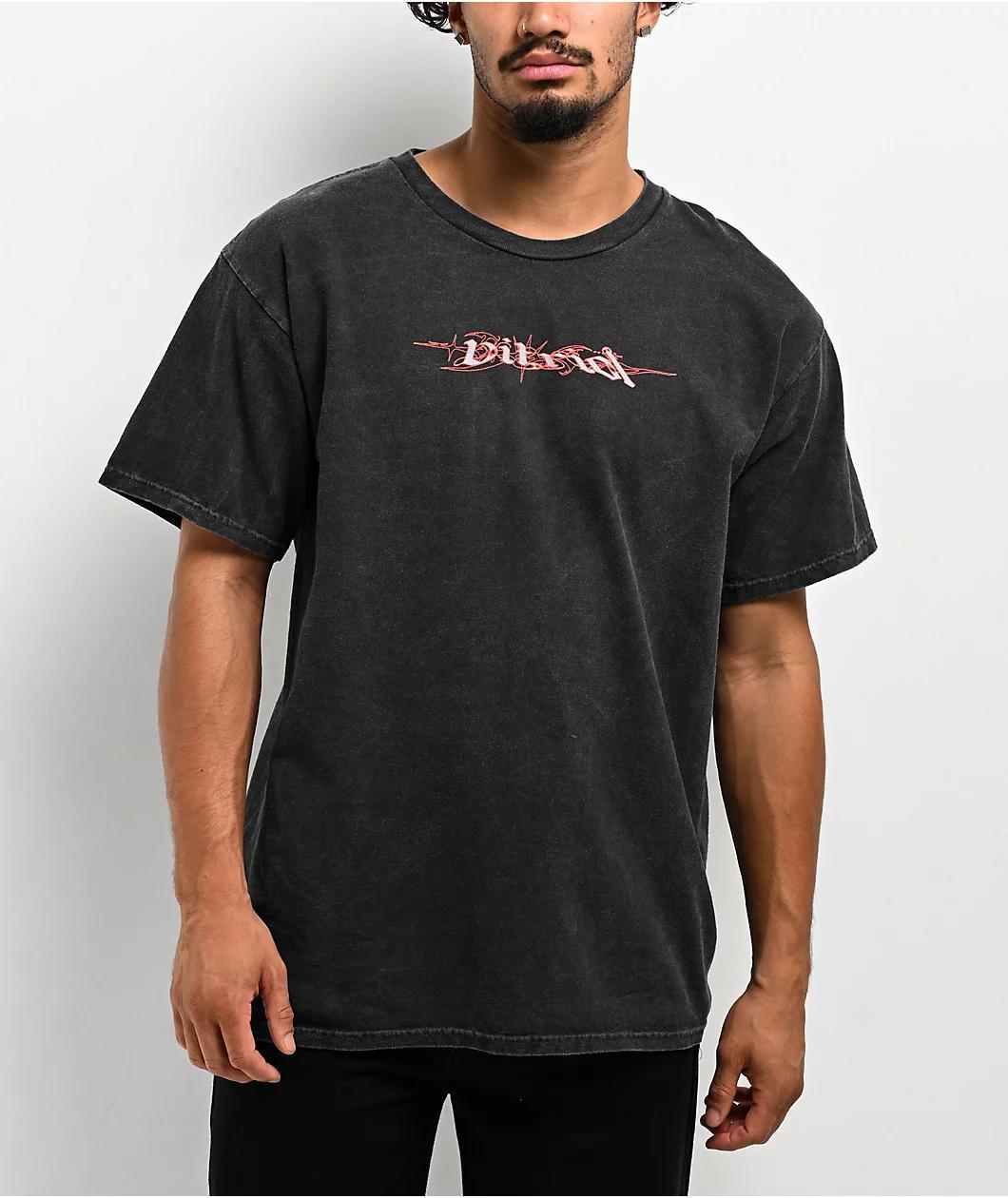 Vitriol Gabriel Black Wash T-Shirt Product Image