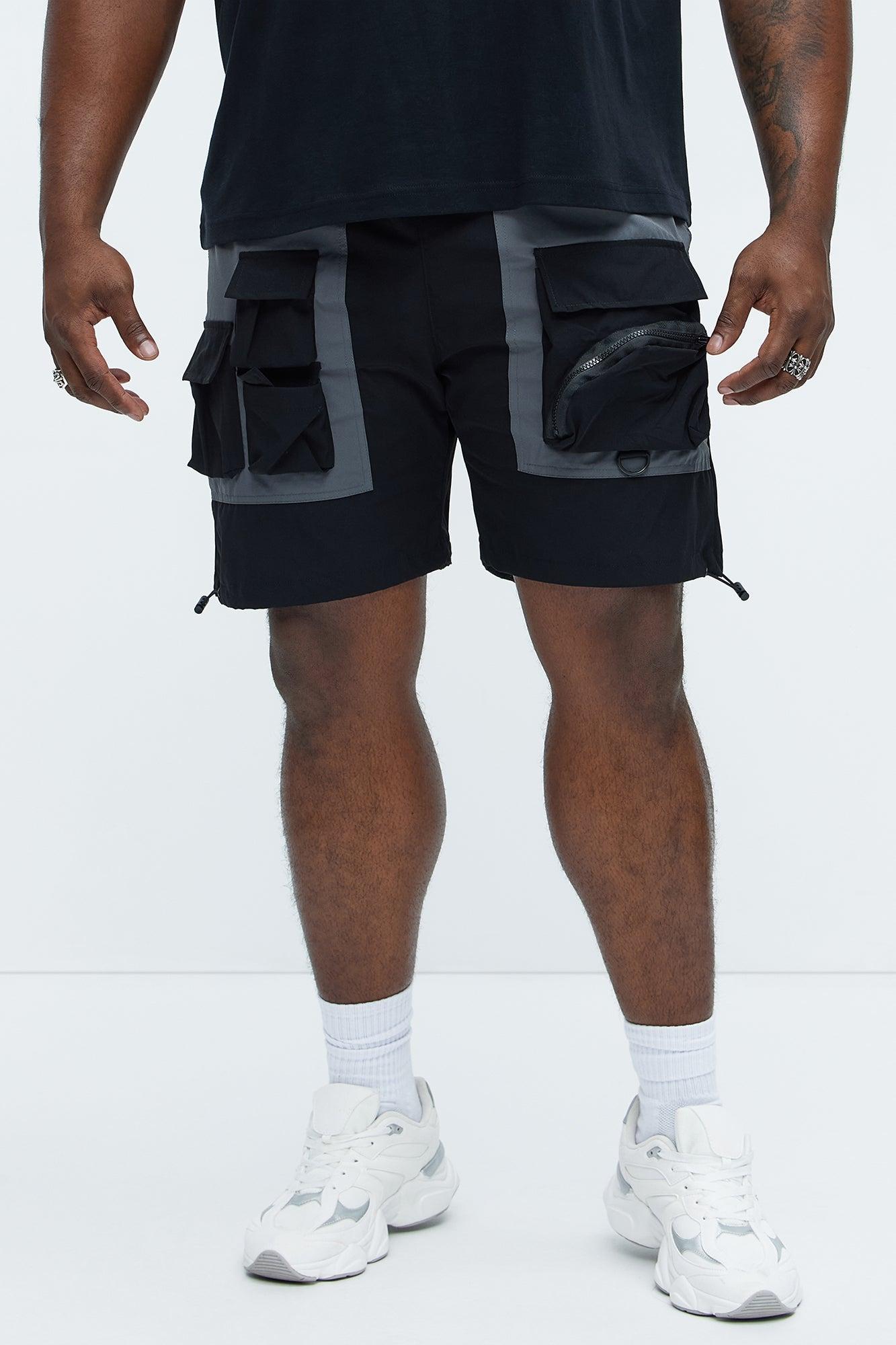 This Way Nylon Utility Short - Black Product Image