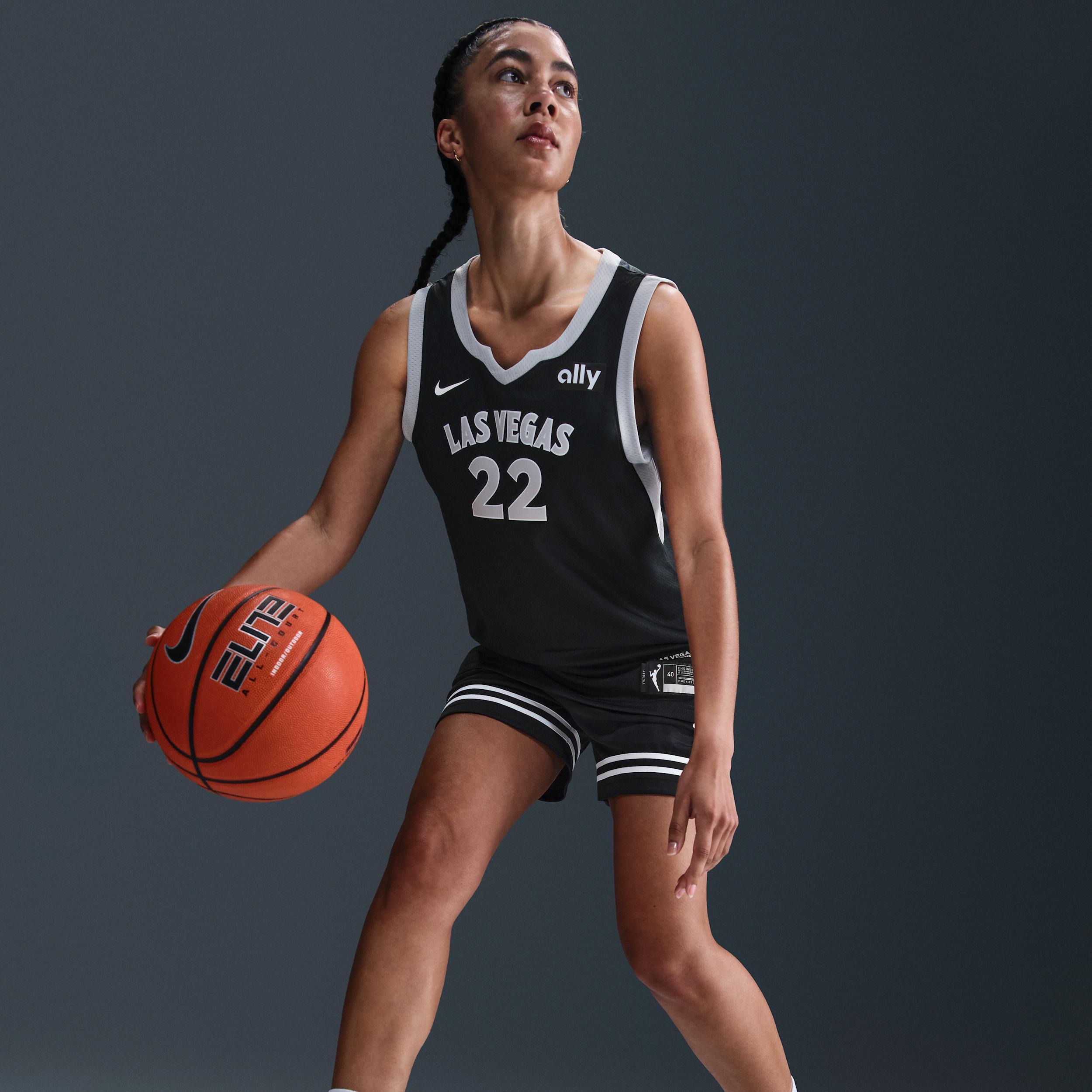 A'ja Wilson Las Vegas Aces 2023 Nike Women's Dri-FIT WNBA Victory Jersey Product Image