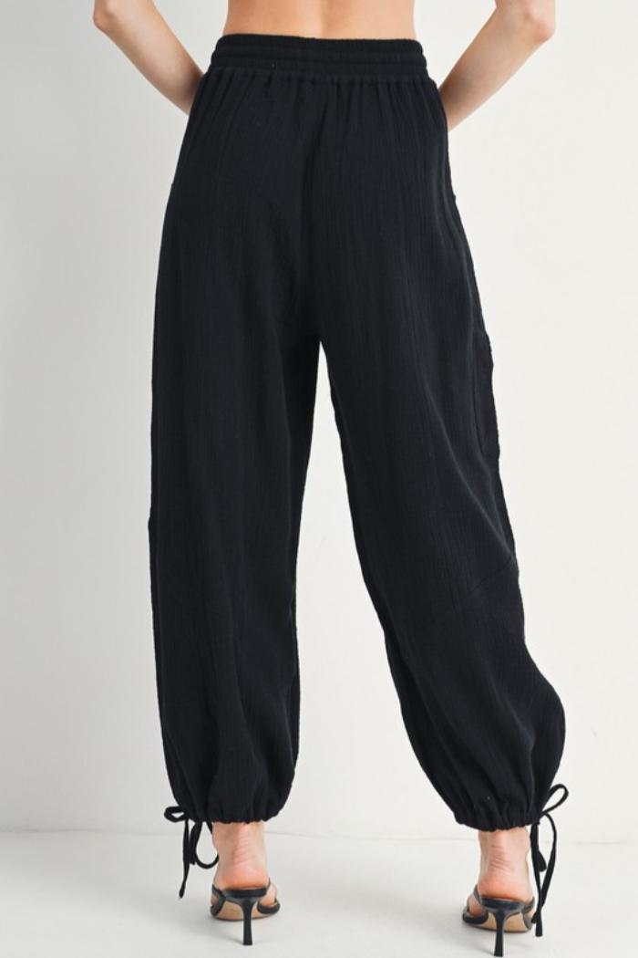 Harem Jogger Drawstring Pants Product Image