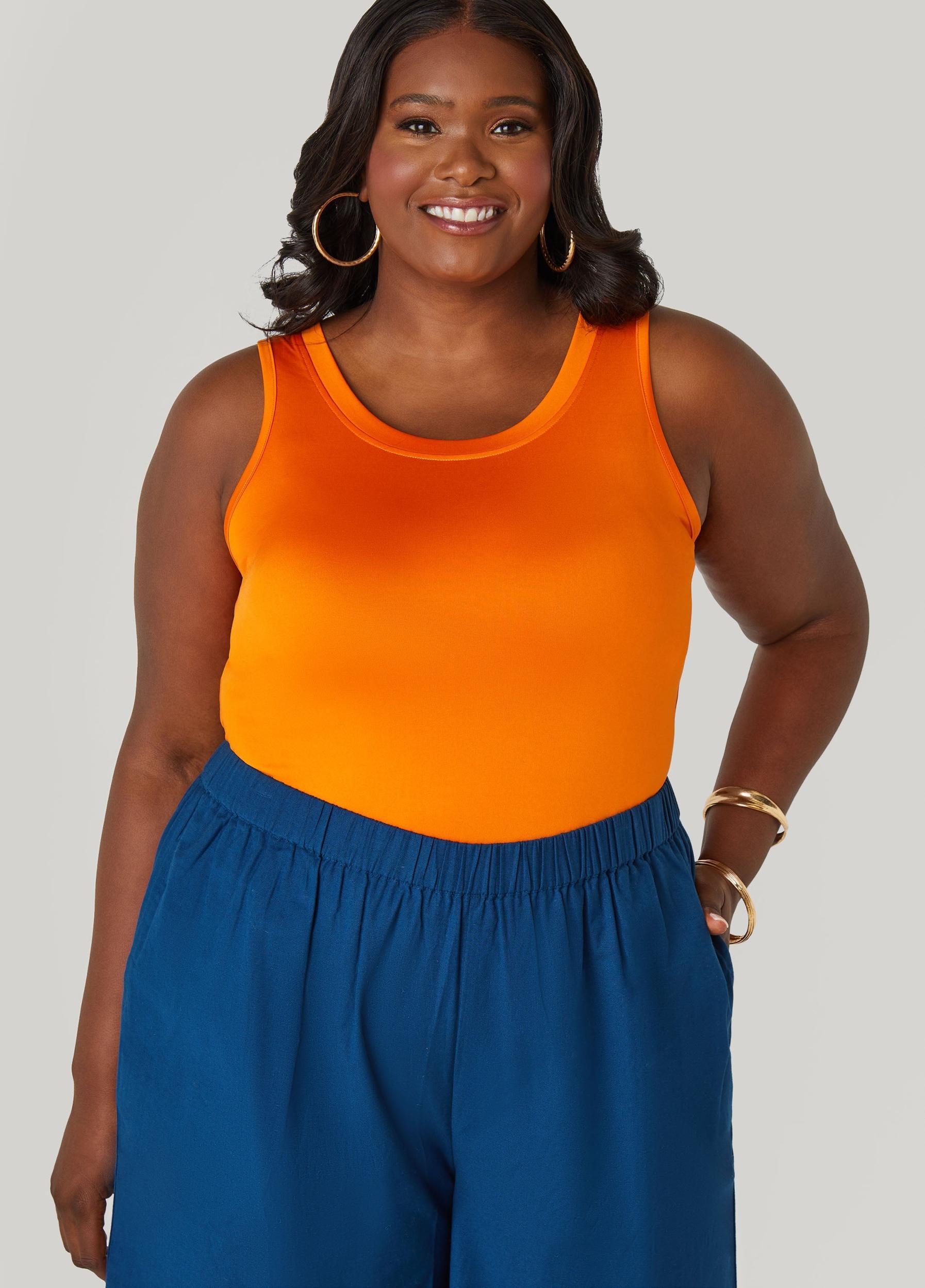 Plus Size Basic Tank Top Ashley Stewart Product Image