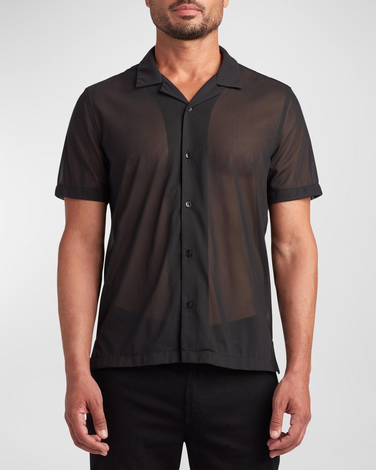 Men's Bond Sheer Mesh Shirt Product Image