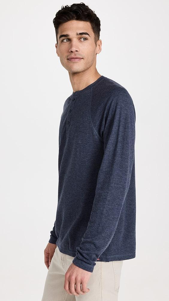 Faherty Cloud Long Sleeve Henley | Shopbop Product Image