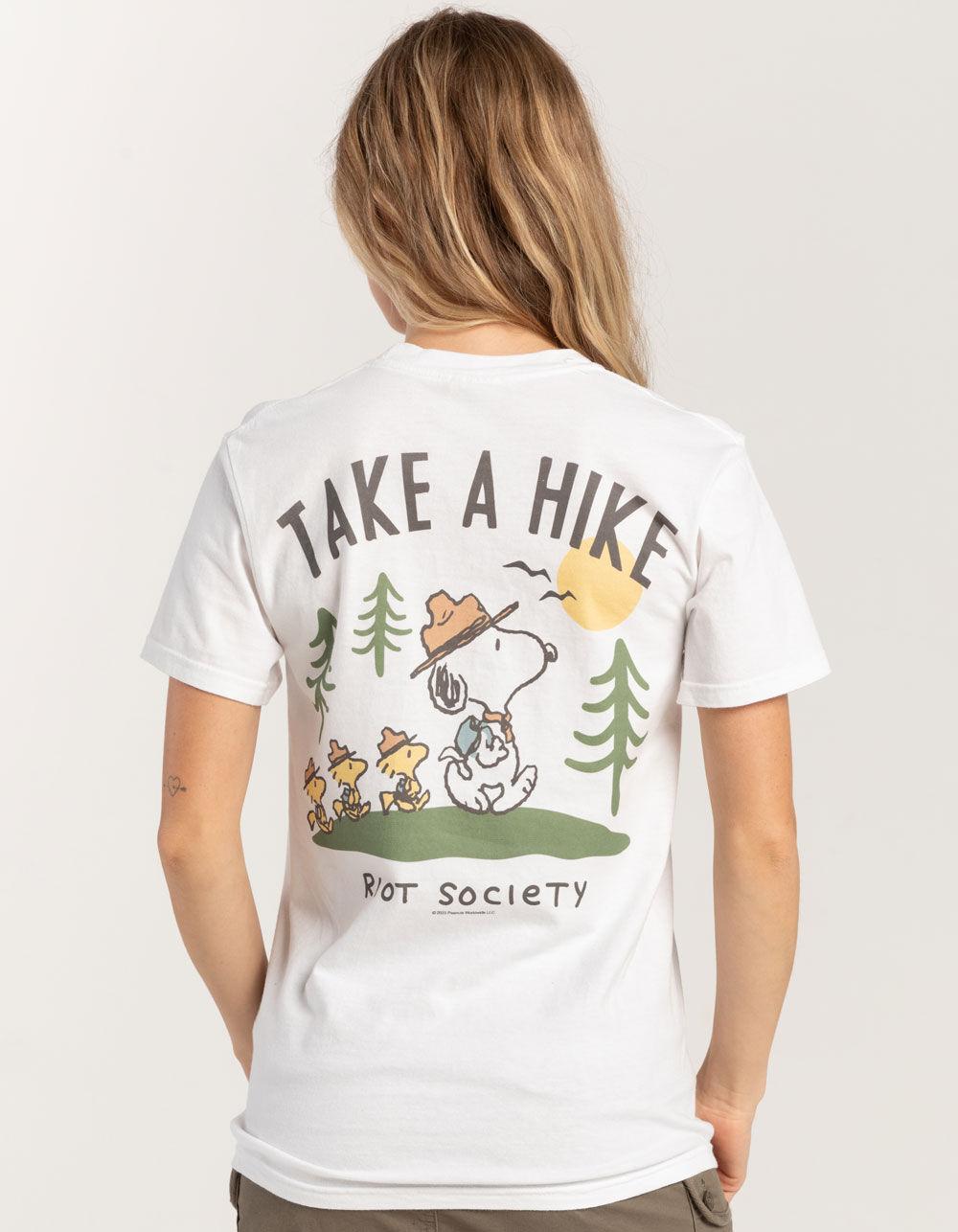 RIOT SOCIETY x Peanuts Take A Hike Womens Tee Product Image