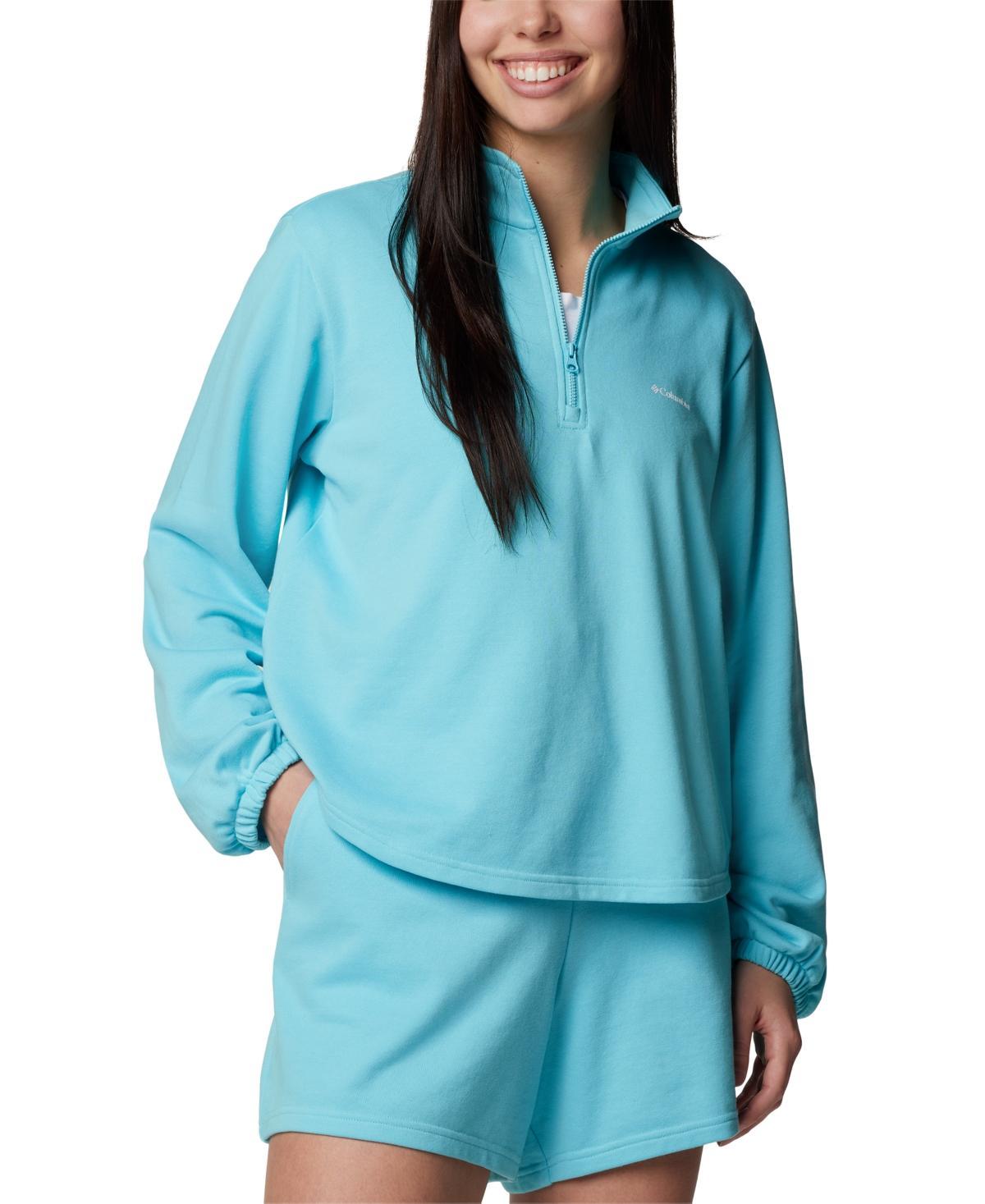 Columbia Women's Columbia Trek French Terry Half Zip Pullover- Product Image