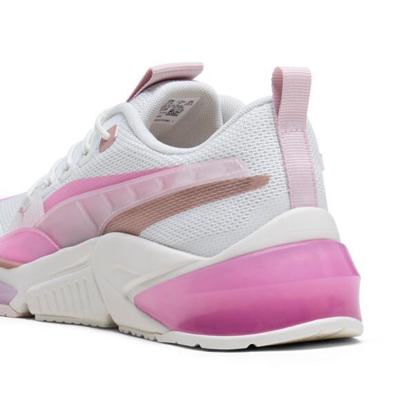 PUMA LQDCELL Optic Evo Womens Sneakers in Vapor Grey/Mauved Out/Rose Gold Product Image