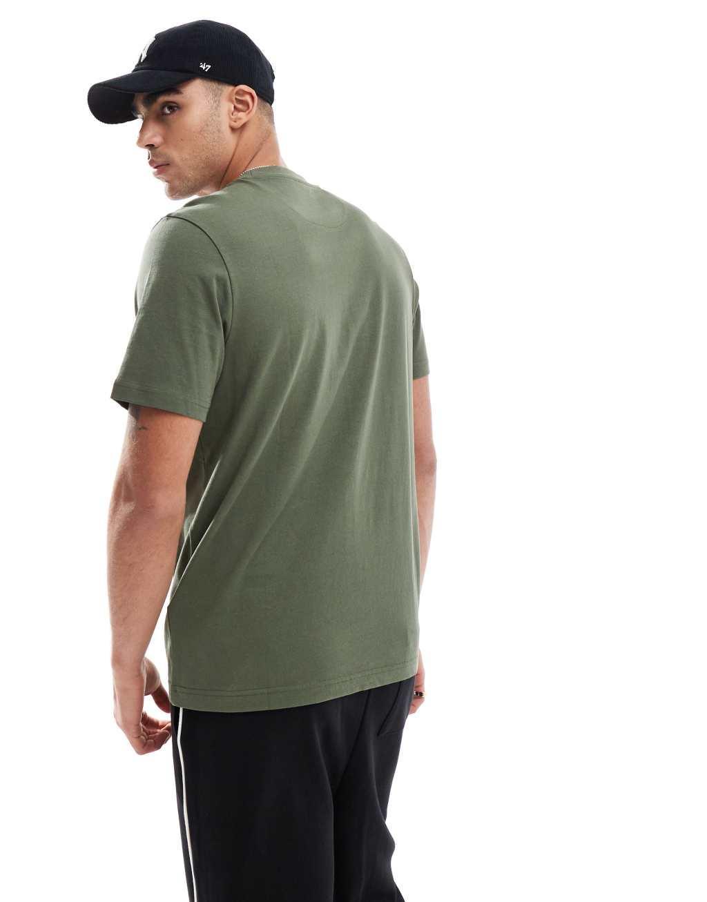 Farah Stacy pocket T-shirt in khaki green Product Image