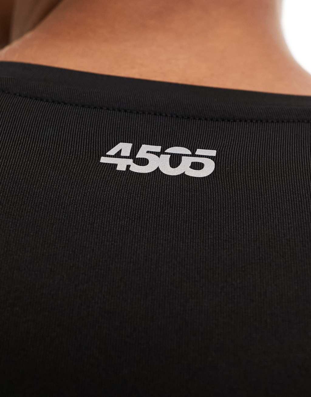 ASOS 4505 icon muscle fit training t-shirt with quick dry in black  Product Image