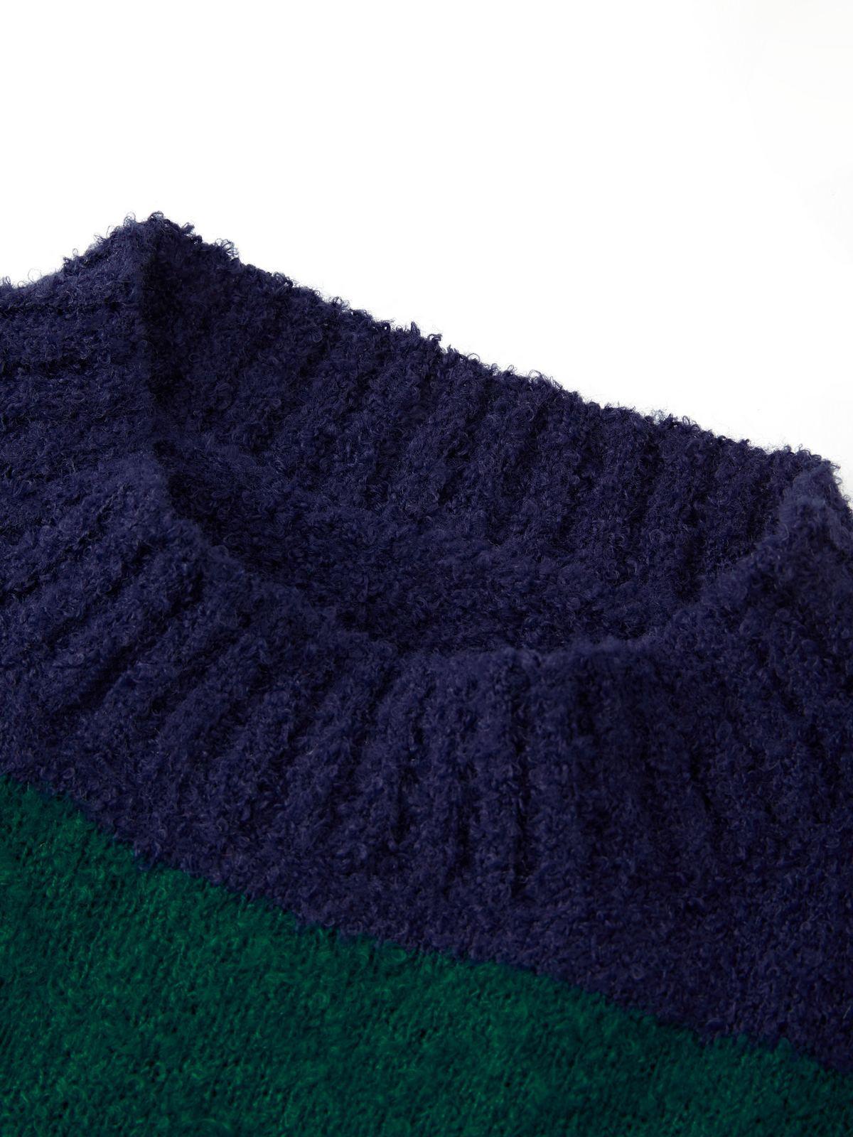 Oversized Stripe Pullover Sweater Product Image