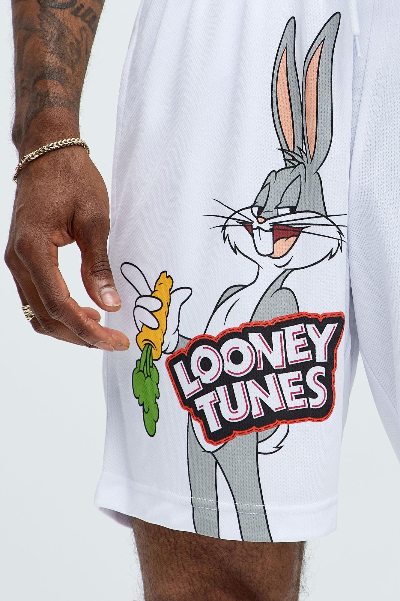 What's Up Doc Mesh Shorts - White Male Product Image