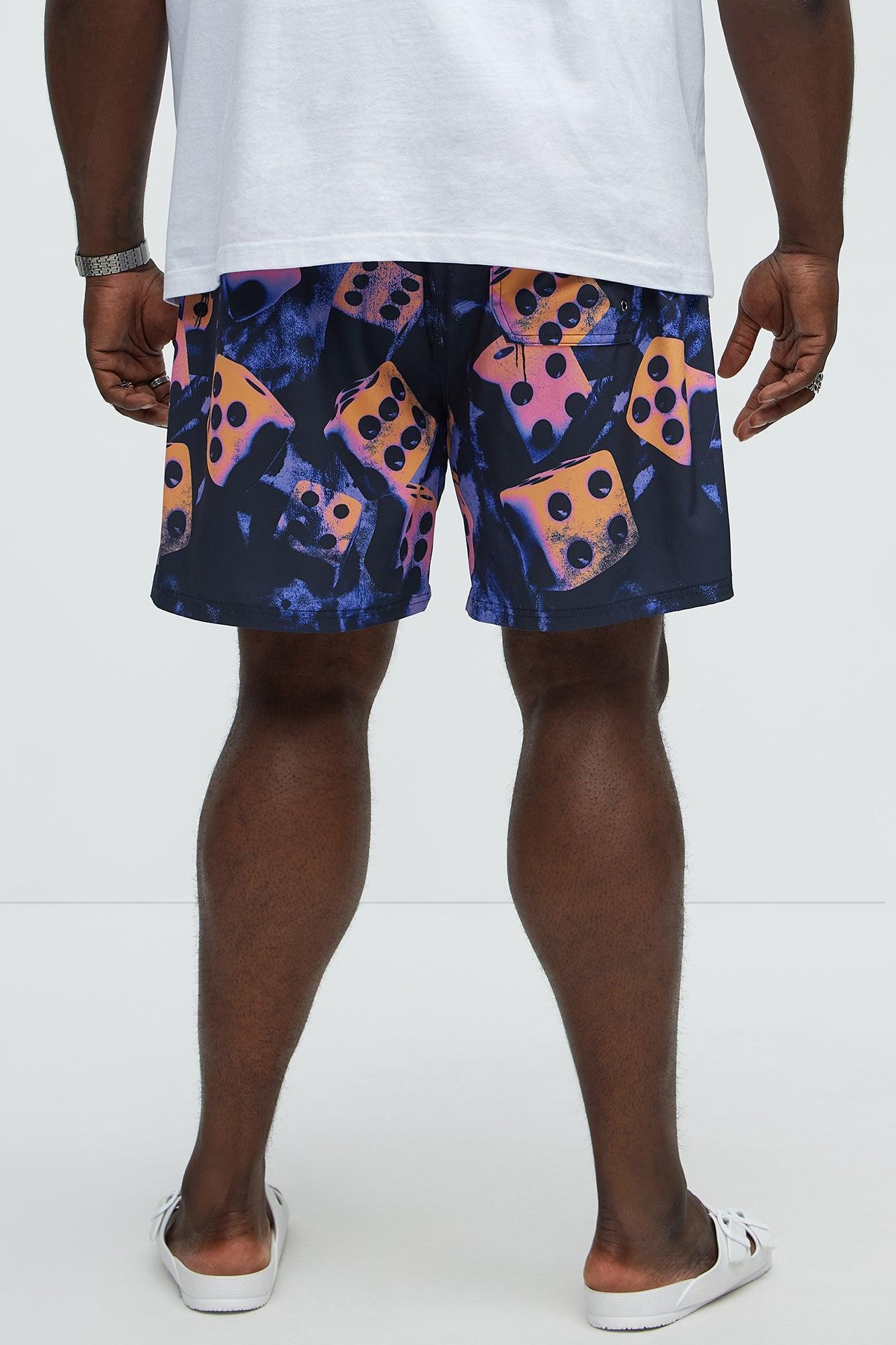 Ombre Dice Swim Classic Trunk - Multi Color Product Image